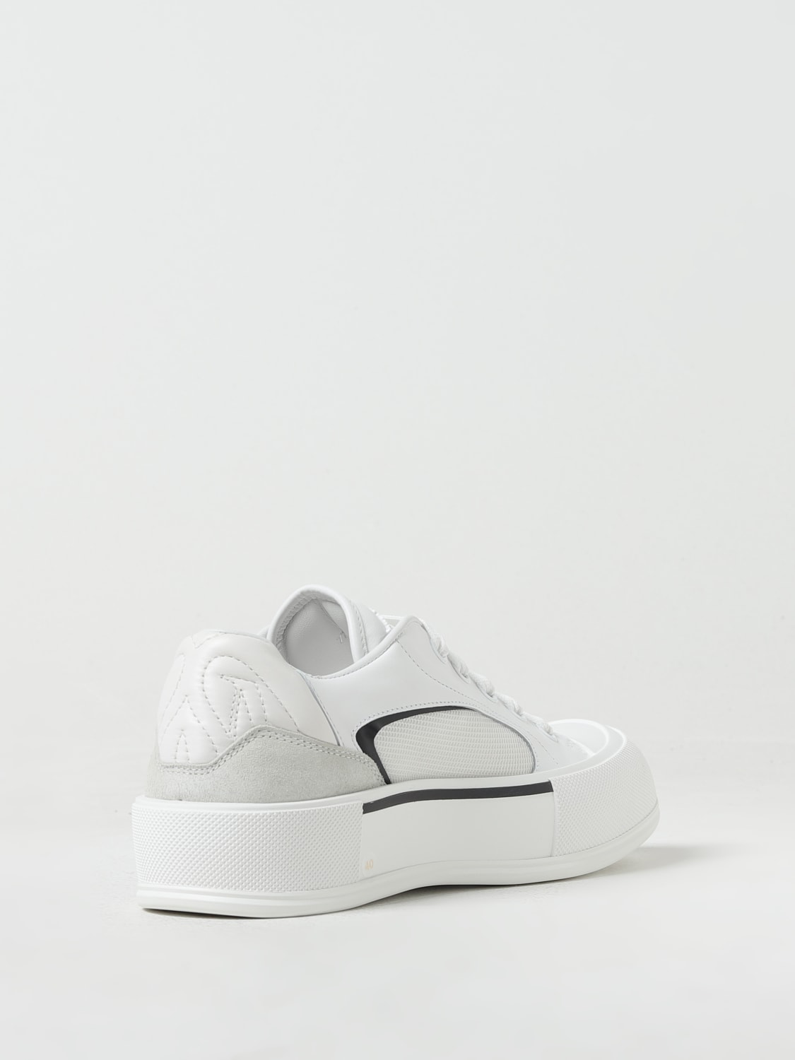 ALEXANDER MCQUEEN BASKETS: Baskets homme Alexander McQueen, Blanc - Img 3