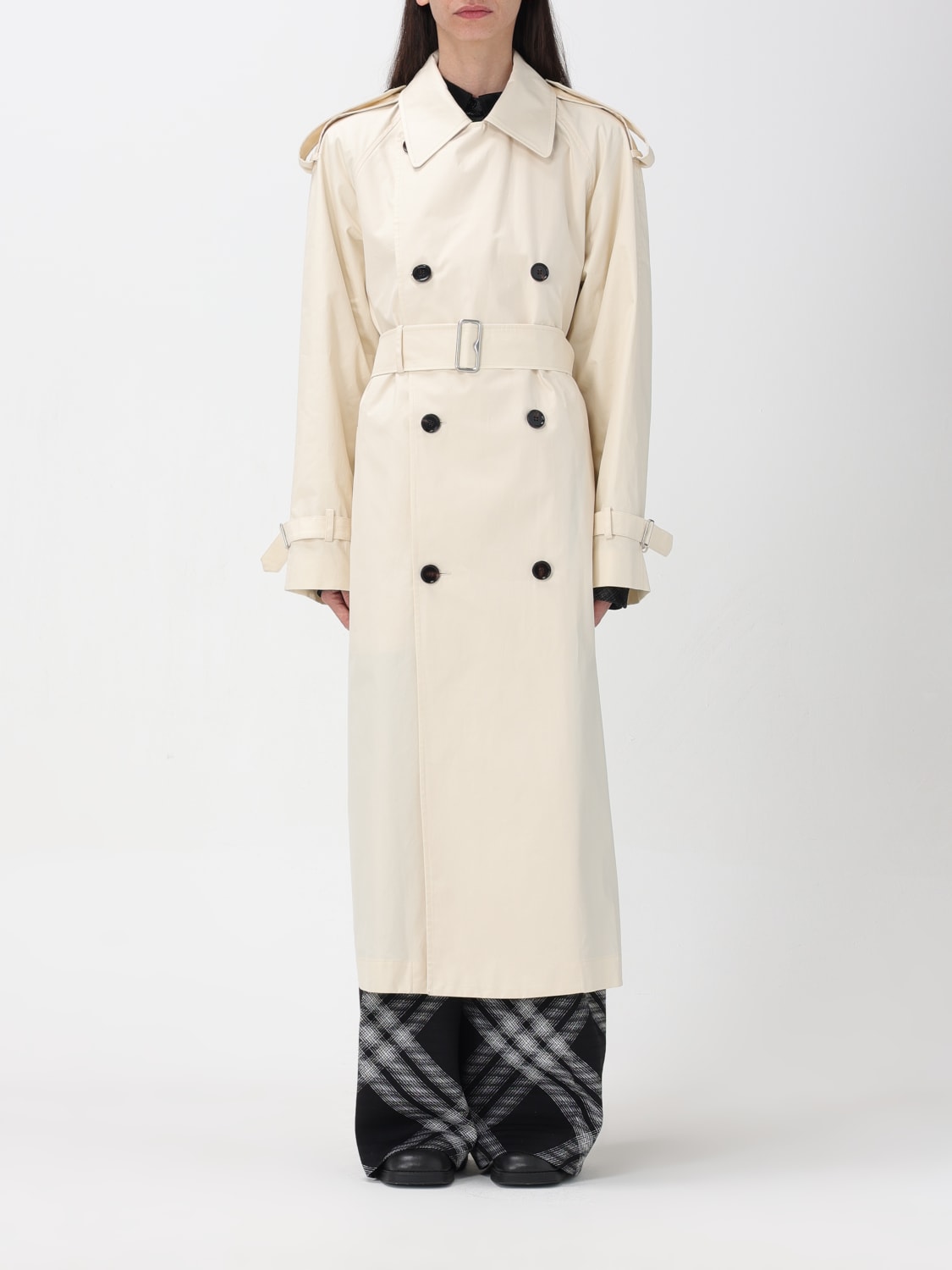 BURBERRY:コート レディース - ベージュ | GIGLIO.COM BURBERRY:コート レディース - ベージュ | GIGLIO.COM