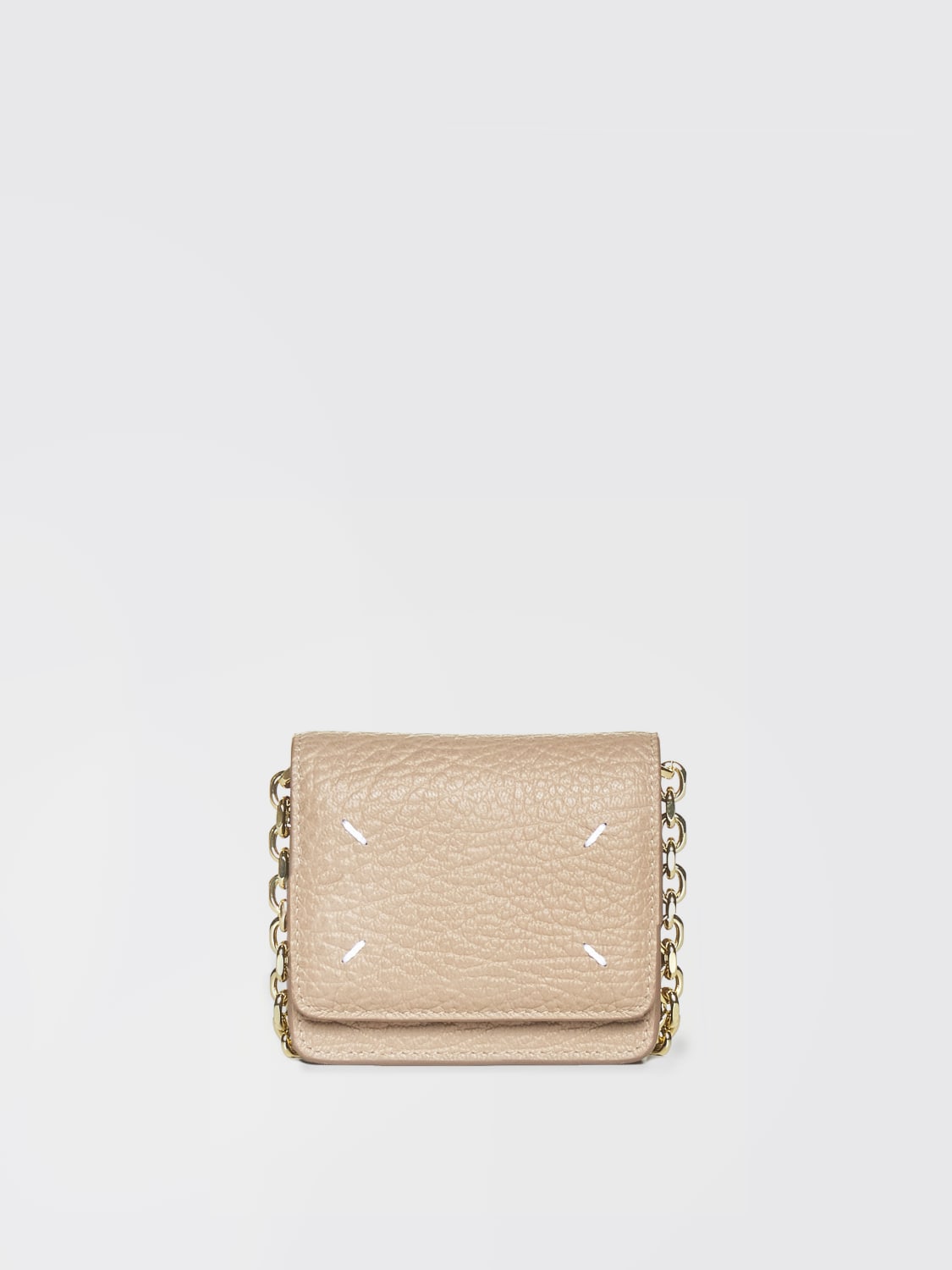 MAISON MARGIELA WALLET: Wallet woman Maison Margiela, Beige - Img 1