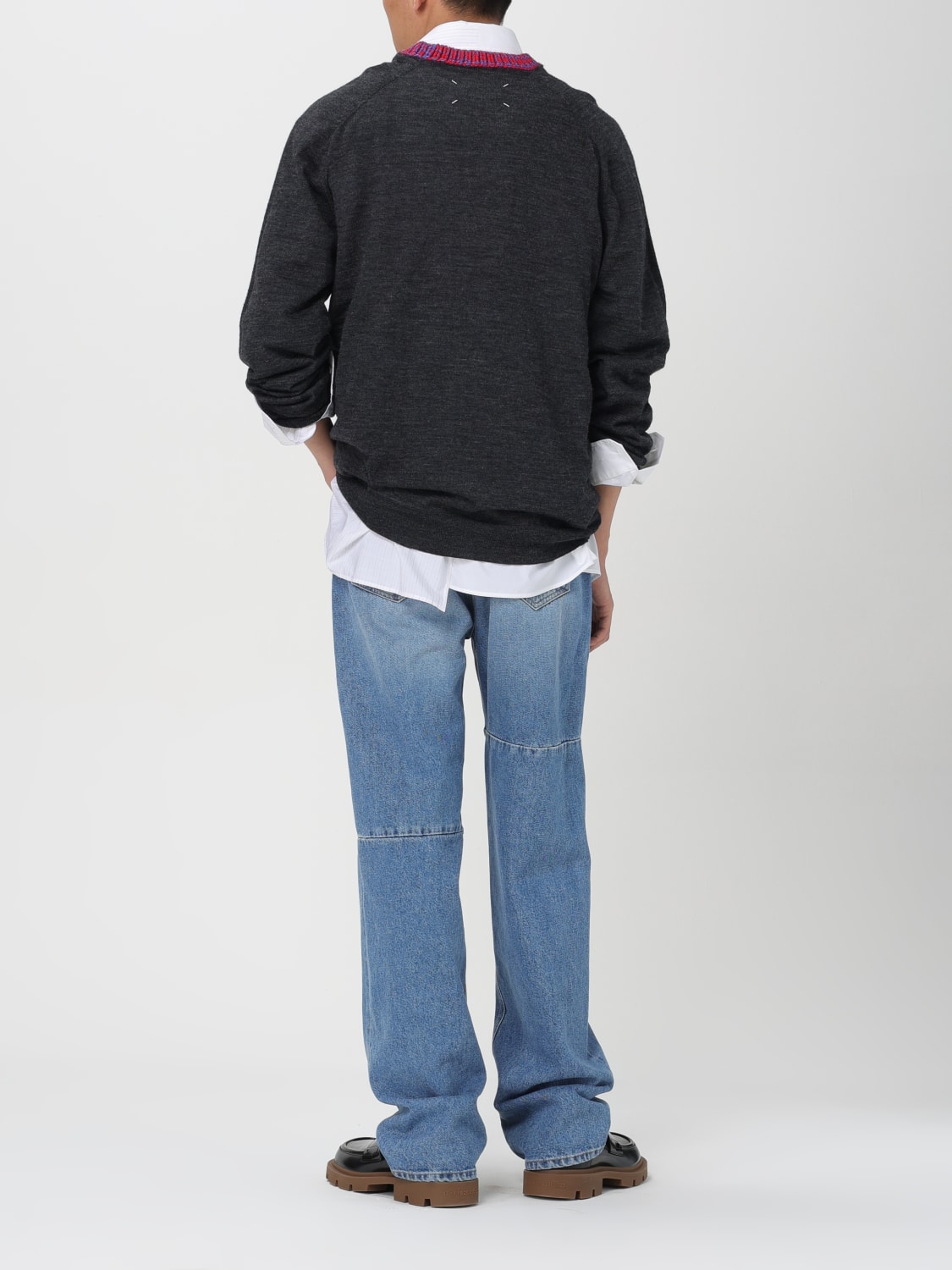 MAISON MARGIELA：セーター メンズ - ブラック | GIGLIO.COMオンラインのMaison Margiela セーター  S50HL0015S18406