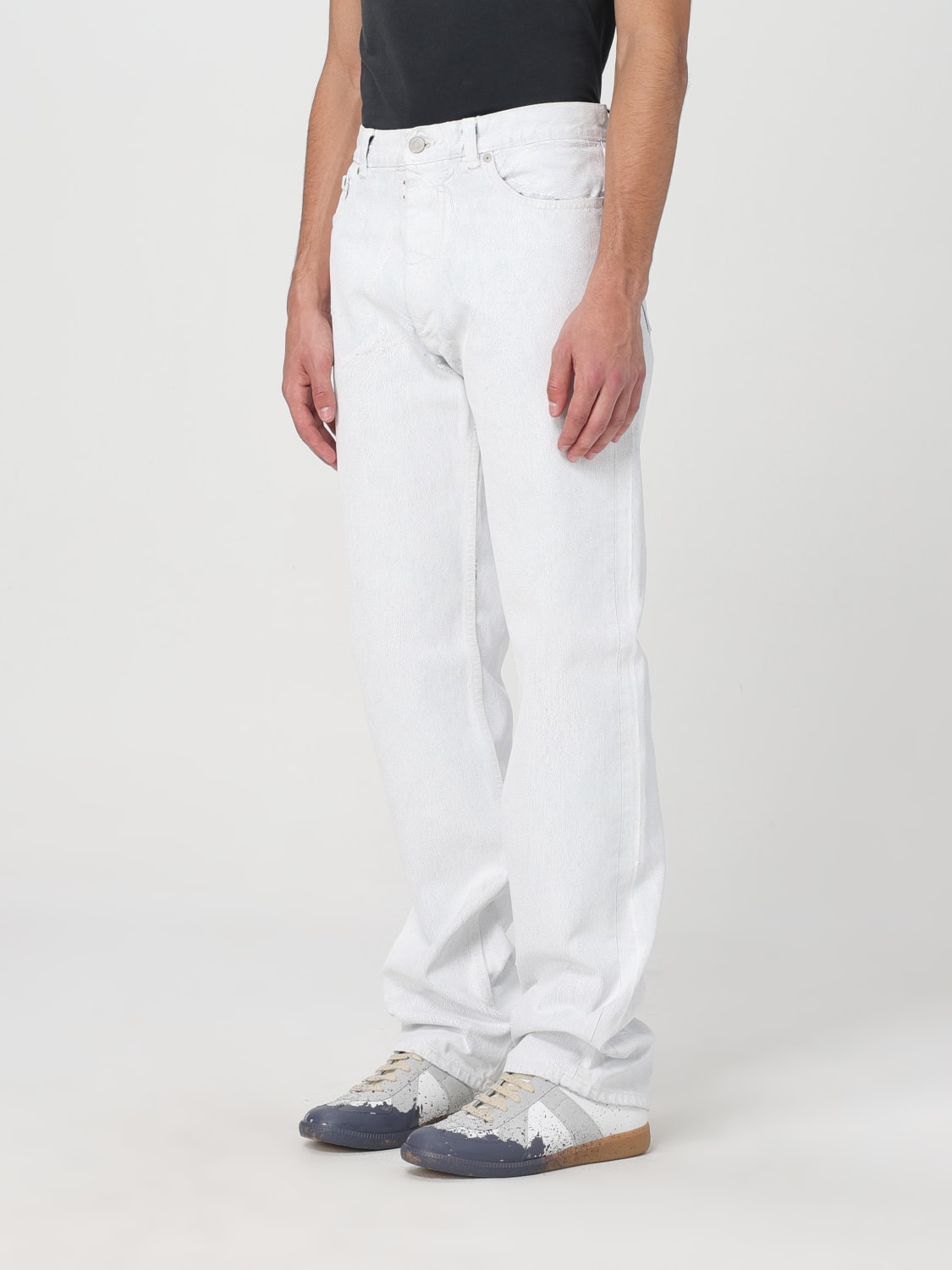 MAISON MARGIELA JEANS: Jeans hombre Maison Margiela, Blanco - Img 4