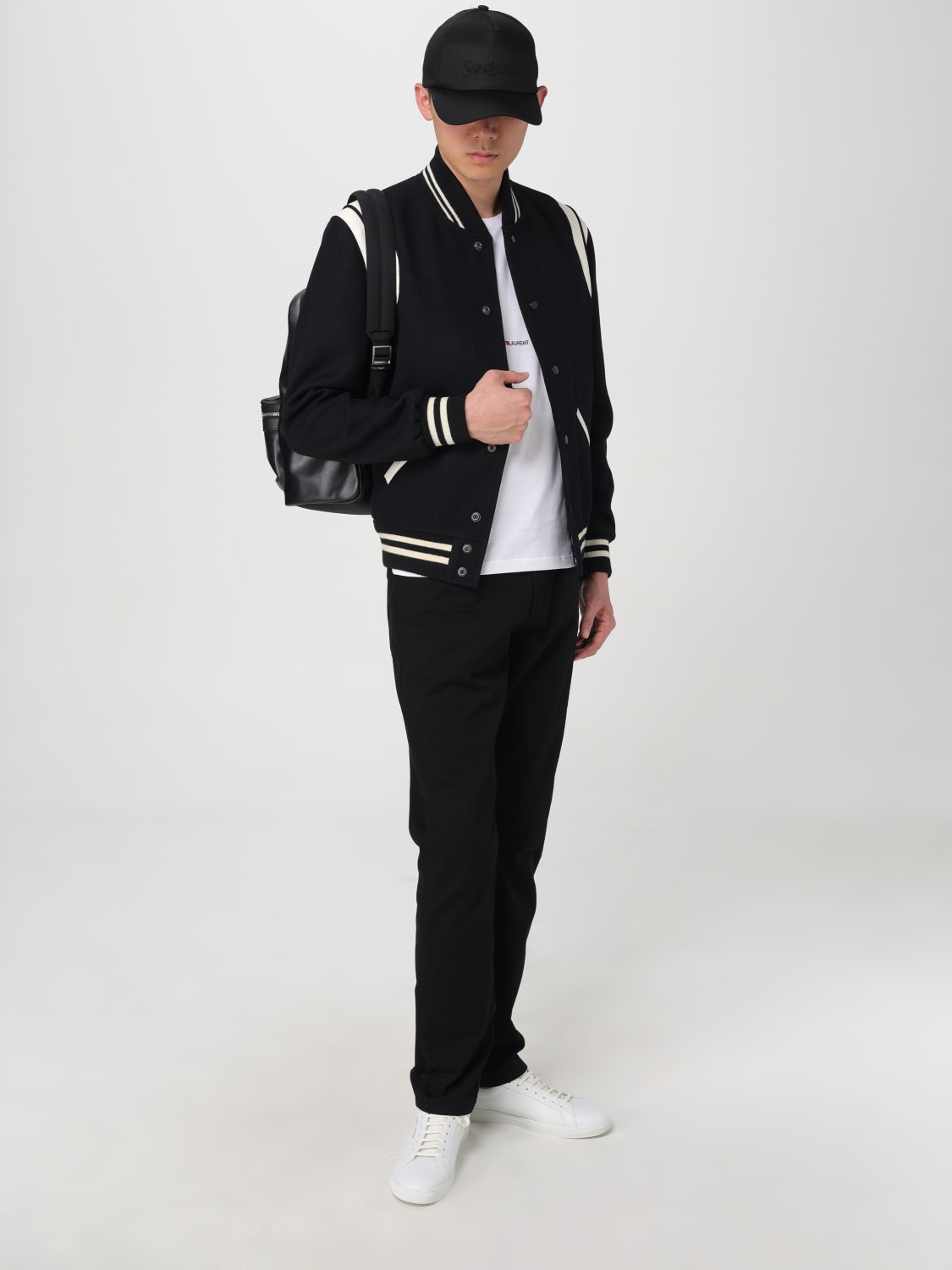 SAINT LAURENT JACKET: Jacket men Saint Laurent, Black - Img 2