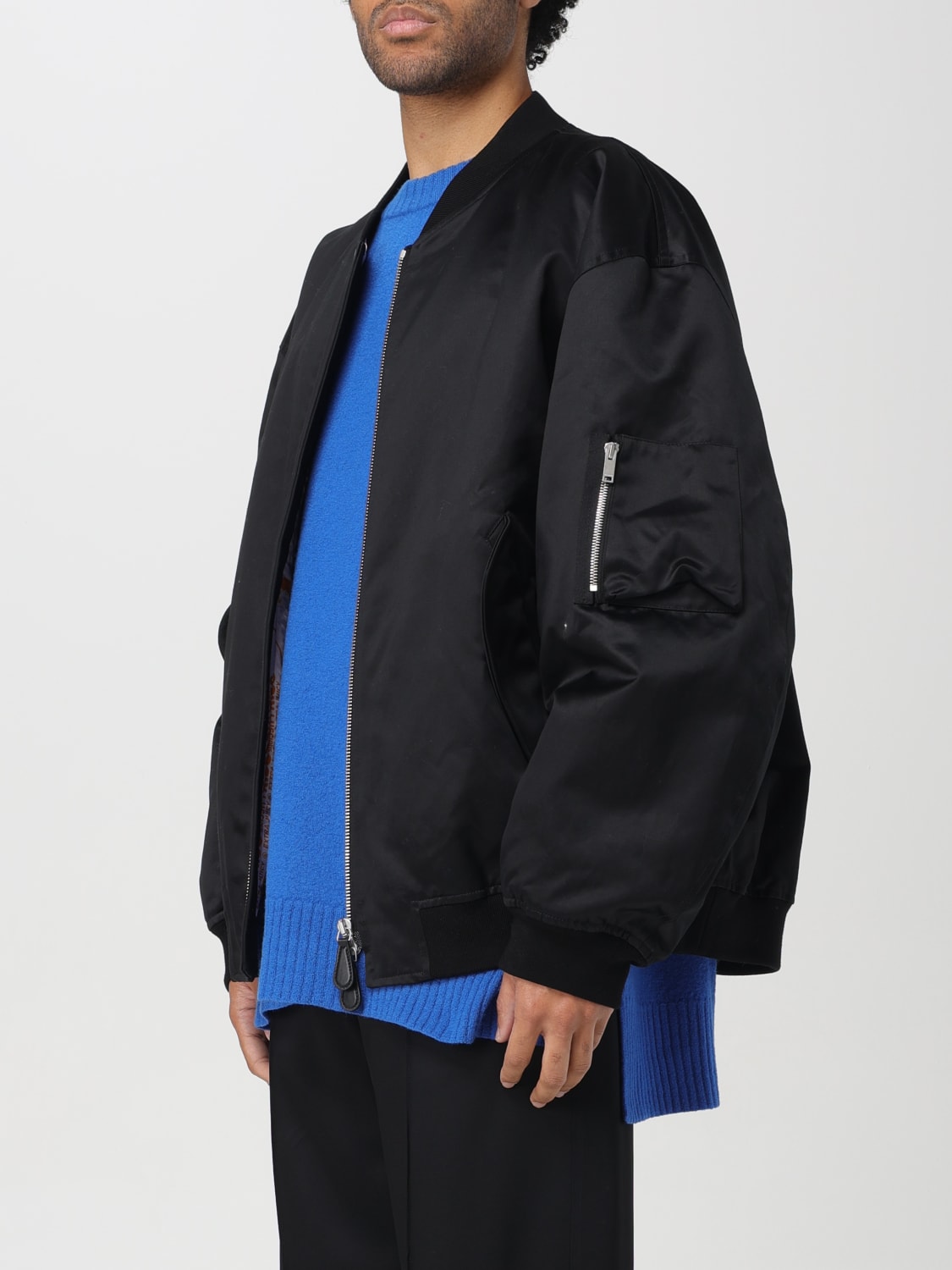 ジャケット・アウター JIL SANDERZip Shirt Jacket Black 4 Jil Sander zip-up Shirt Jacket | Black | FARFETCH