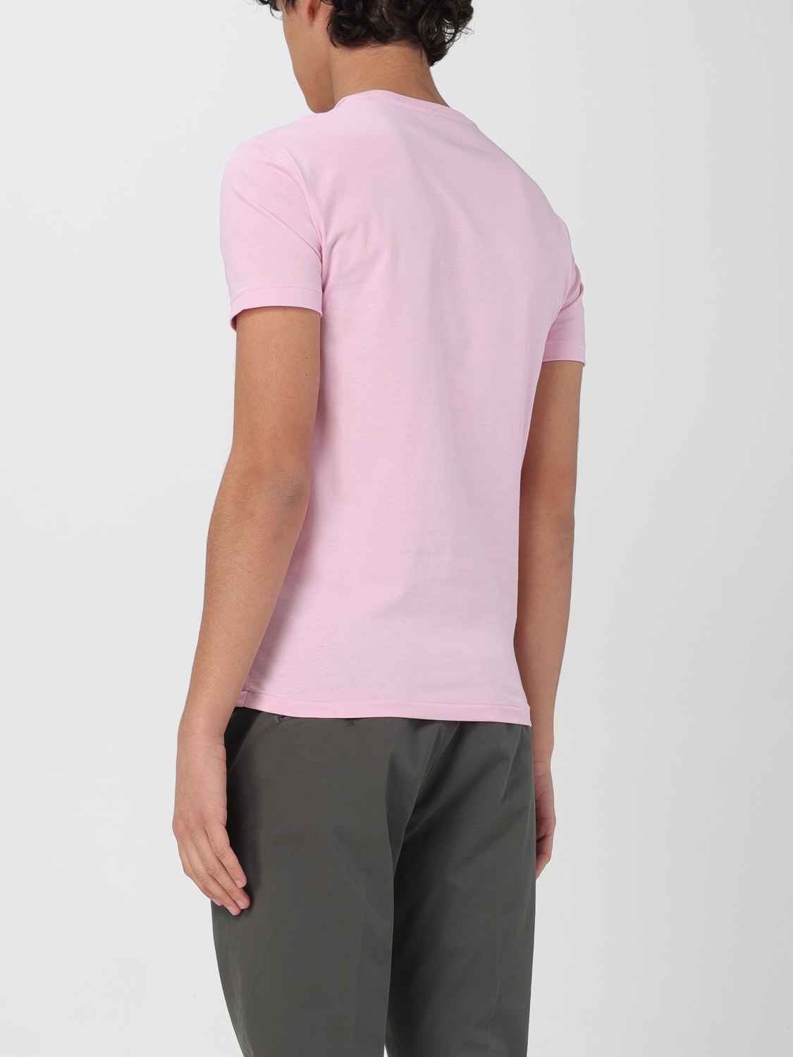 POLO RALPH LAUREN T-SHIRT: T-shirt men Polo Ralph Lauren, Pink - Img 2