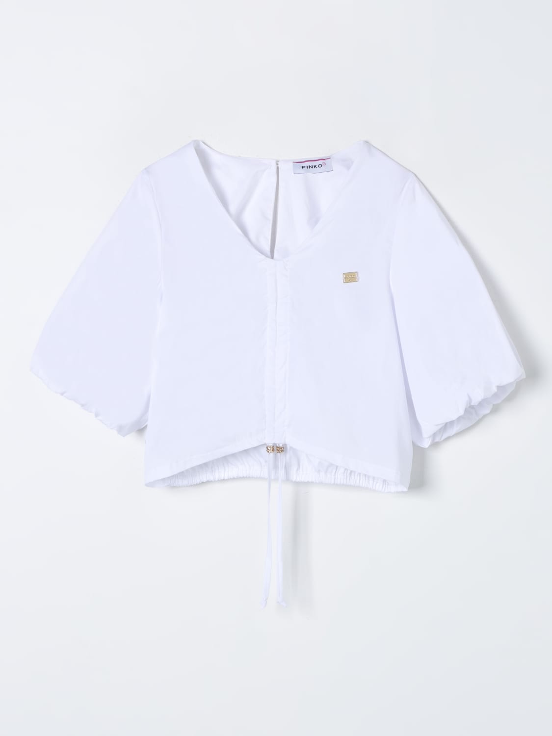 PINKO T-SHIRT: T-shirt kids Pinko Kids, White - Img 1