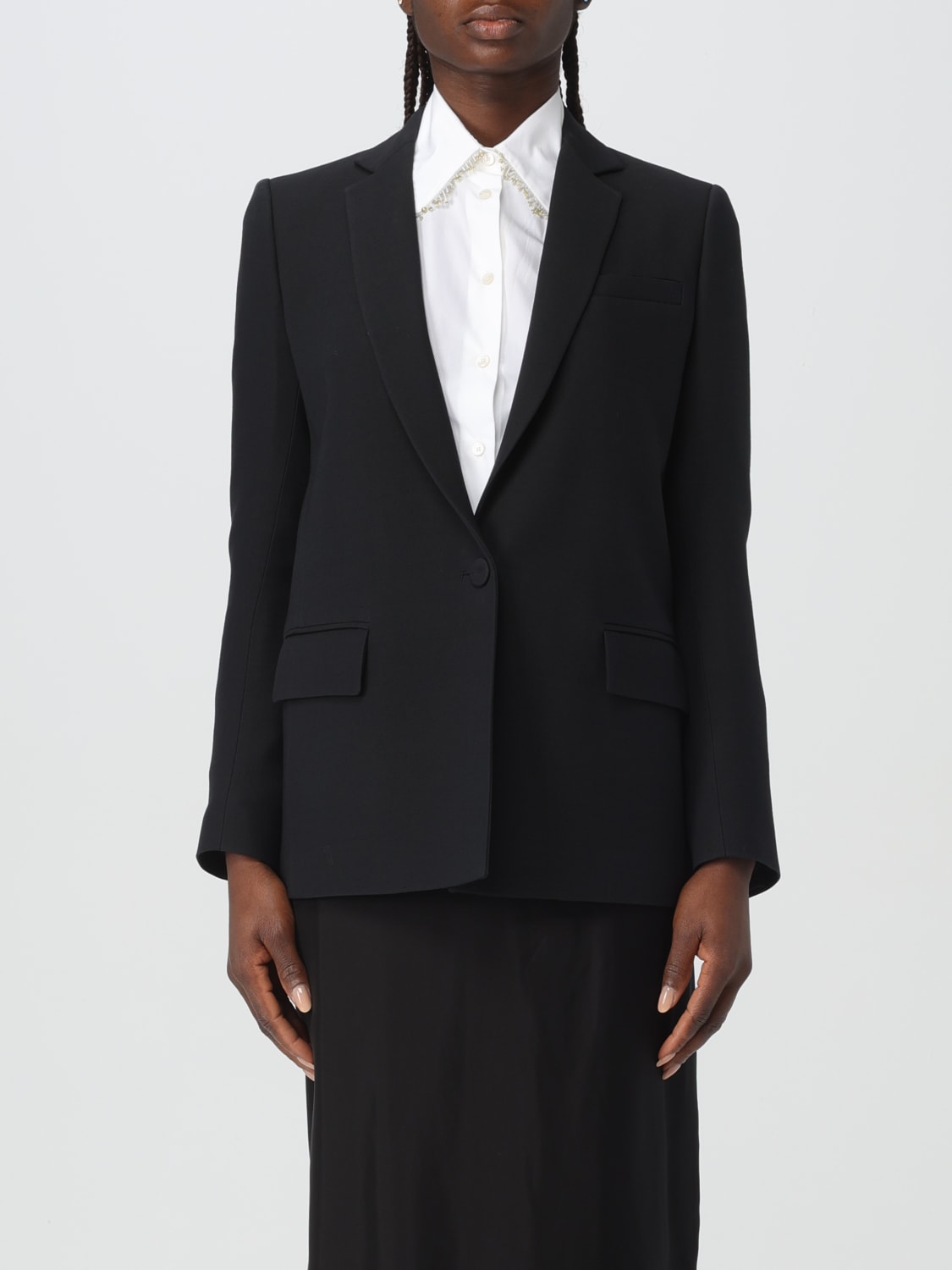 FABIANA FILIPPI BLAZER: Jacket woman Fabiana Filippi, Black - Img 1