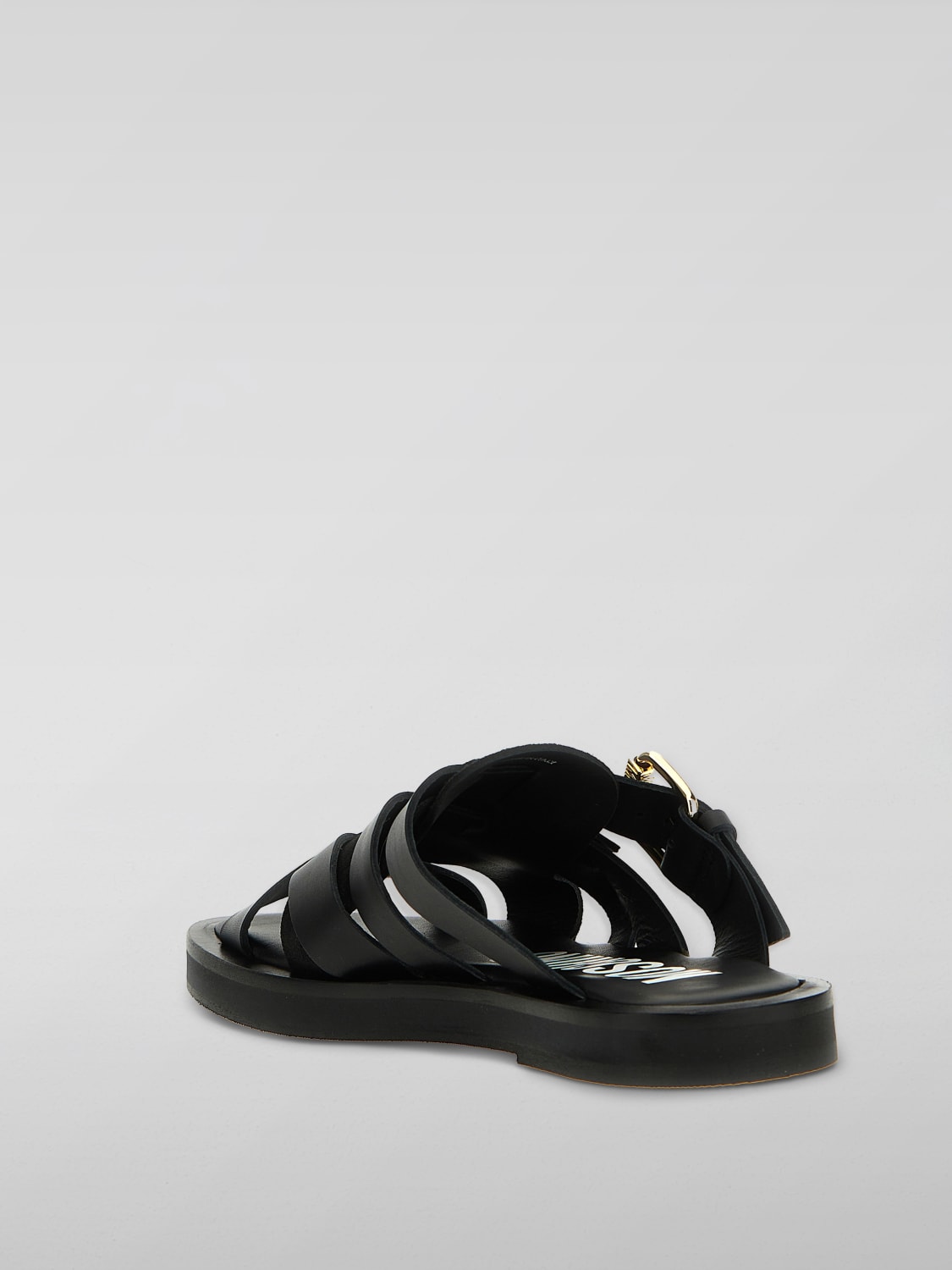 MOSCHINO COUTURE SANDALS: Sandals men Moschino Couture, Black - Img 3