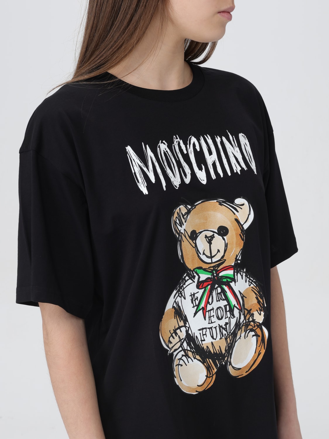 MOSCHINO COUTURE TOP E BLUSE: Top e bluse donna Moschino Couture, Nero - Img 3