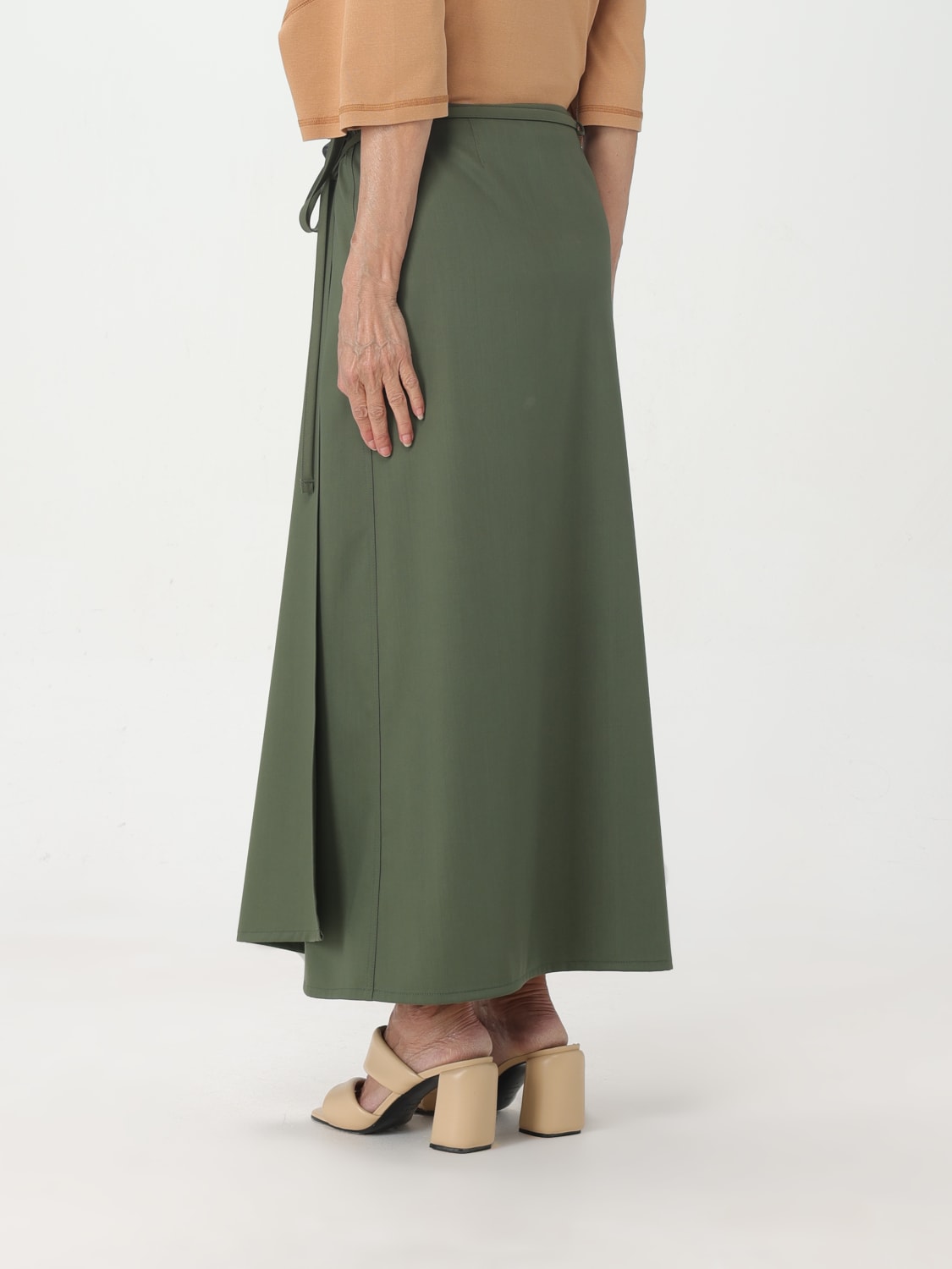 LEMAIRE SKIRT: Skirt woman Lemaire, Bottle Green - Img 3