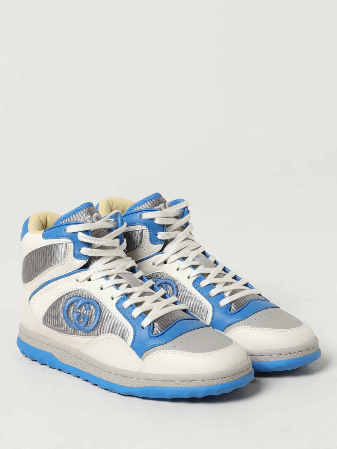 Gucci 'Ace Tiger' High Top Sneaker White Mens Size 7.5G/8US