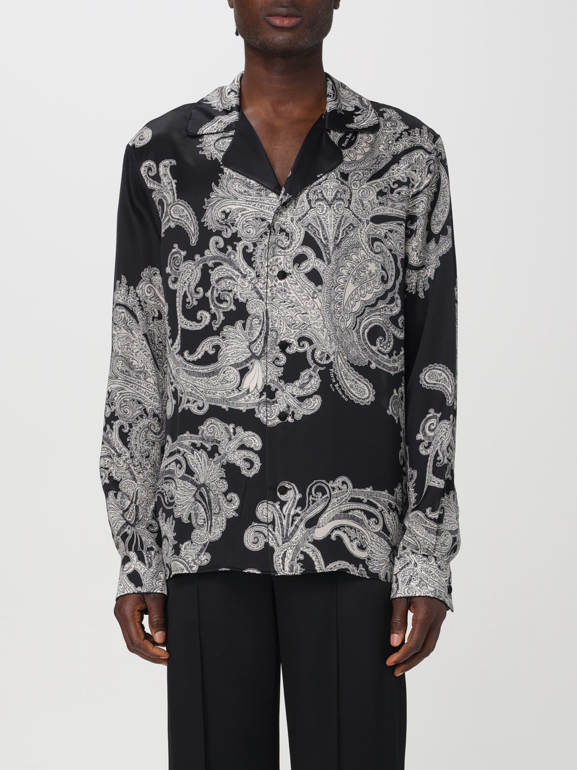 BALMAIN SHIRT: Shirt men Balmain, Black - Img 1