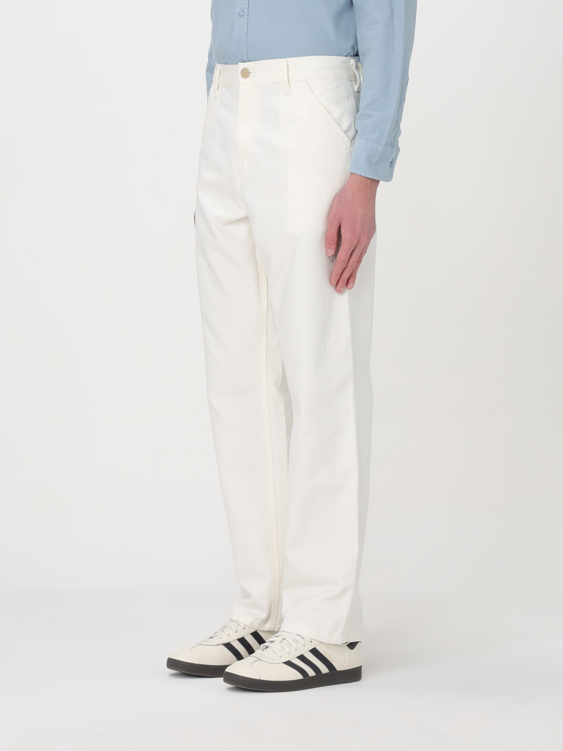 CARHARTT WIP PANTS: Pants men Carhartt Wip, White - Img 4