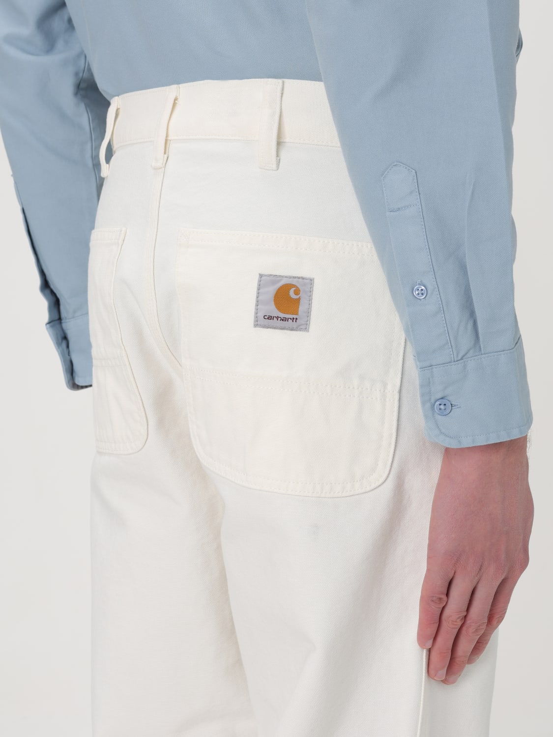 CARHARTT WIP PANTS: Pants men Carhartt Wip, White - Img 5