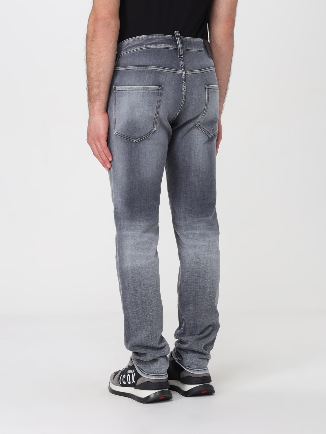 Dsquared2 Outlet: Pants men - Black | Dsquared2 pants S74LB1423S30503 ...