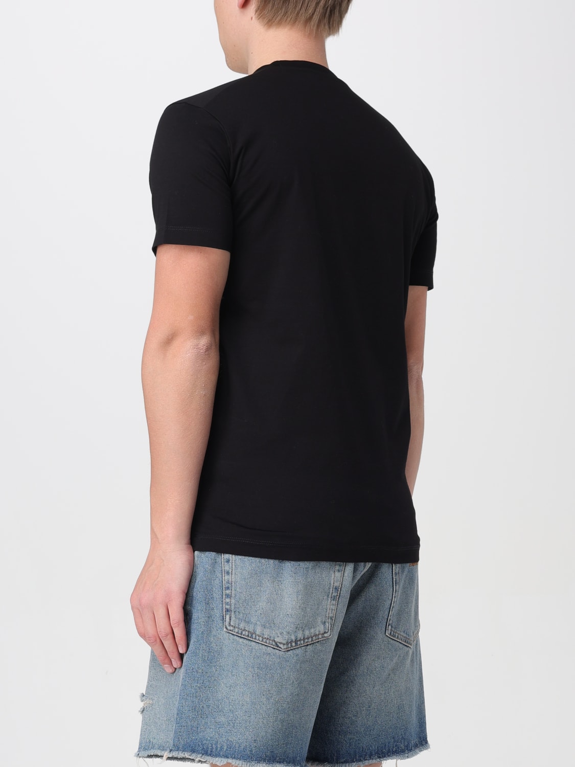 DSQUARED2 T-SHIRT: T-shirt men Dsquared2, Black - Img 2