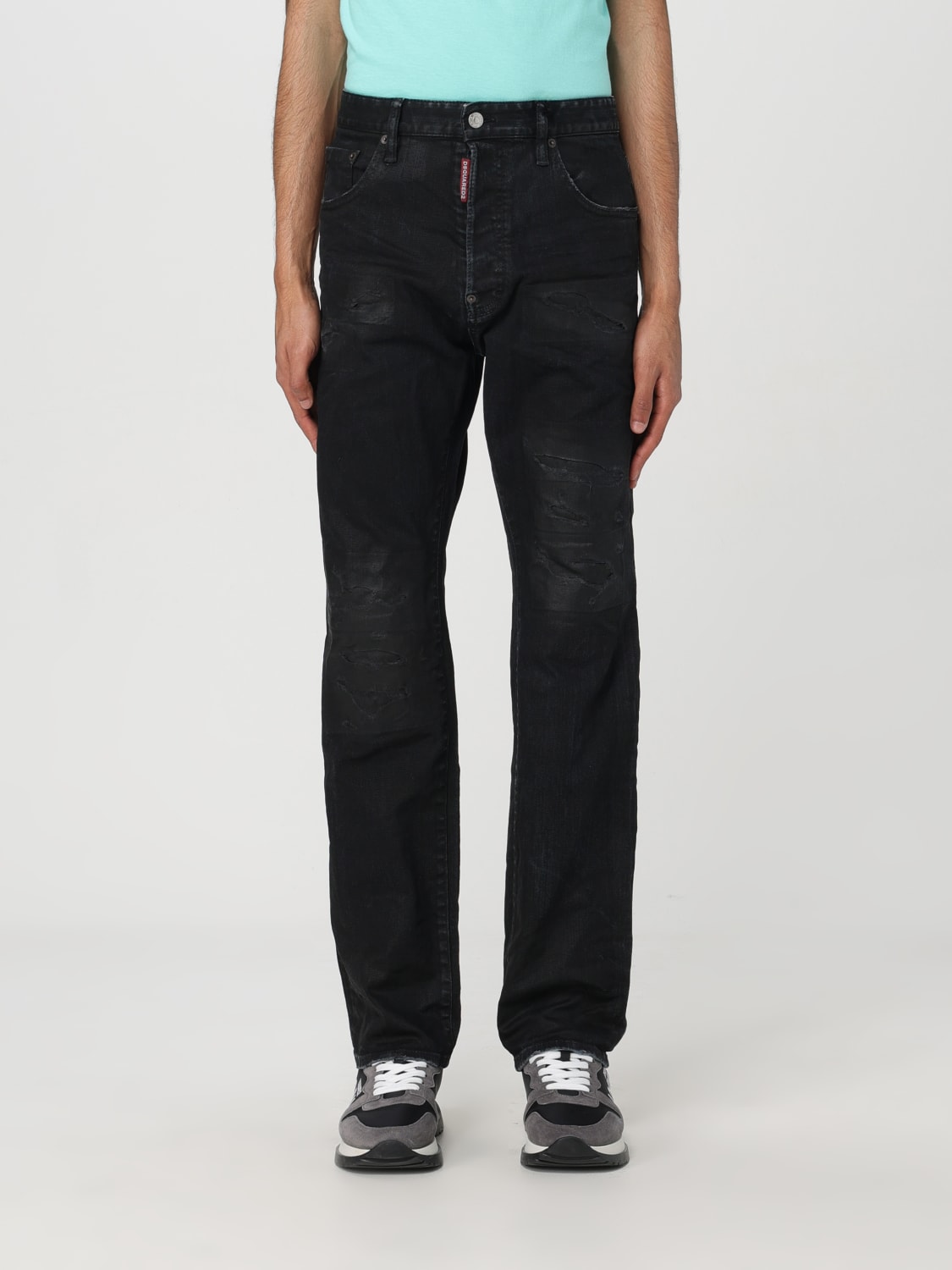 DSQUARED2 PANTS: Pants men Dsquared2, Black - Img 1