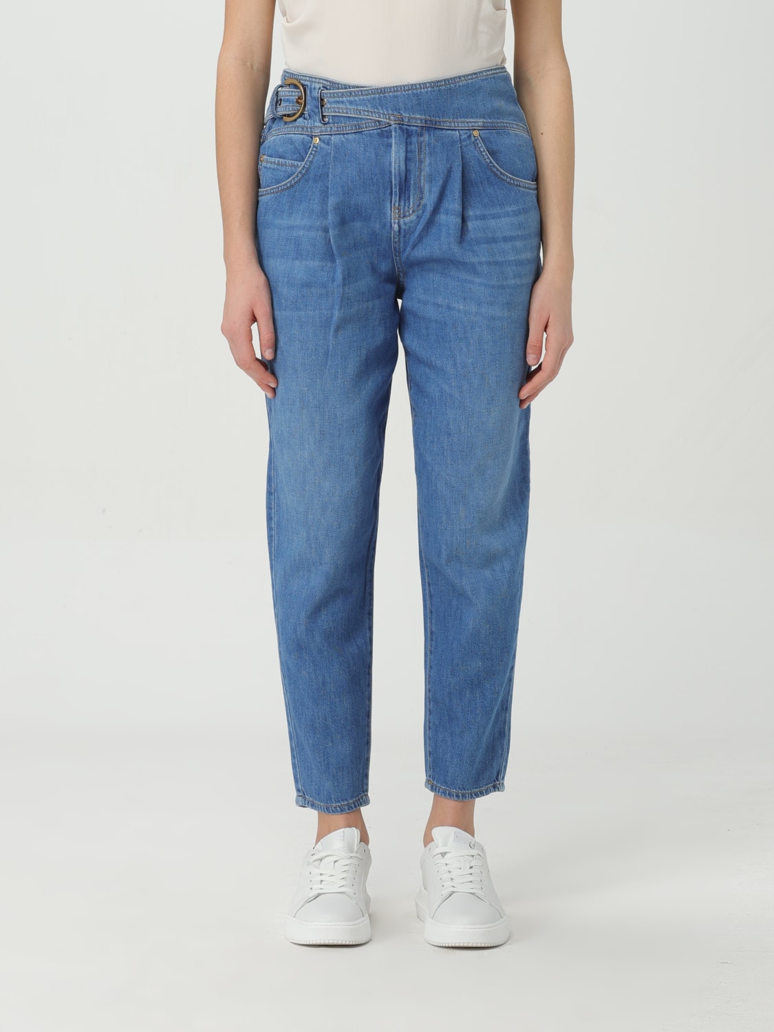 PINKO JEANS: Jeans woman Pinko, Denim - Img 1