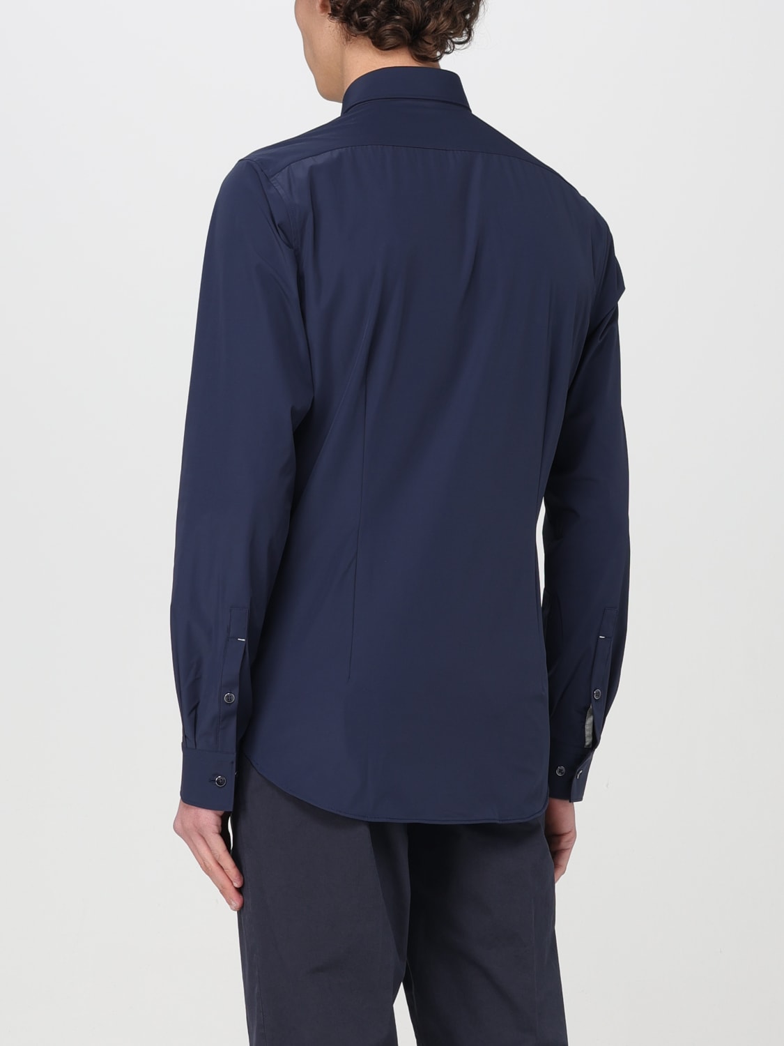 Michael kors men's long sleeve shirt clearance