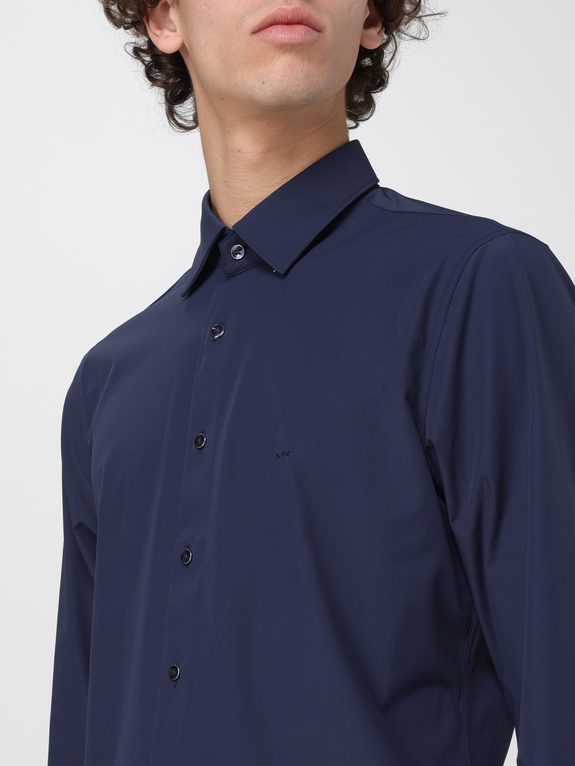 Michael kors blue blouse store