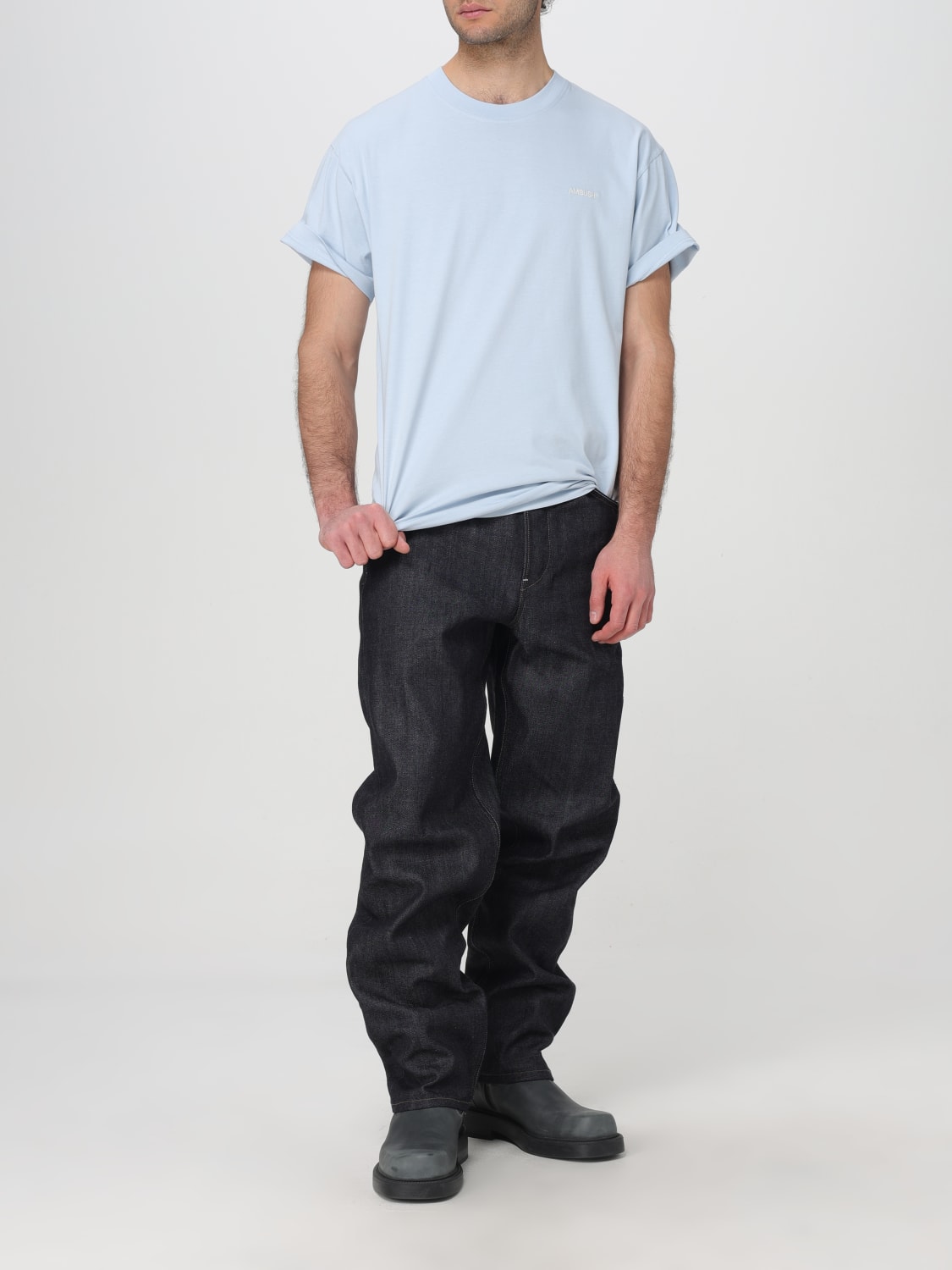 Tシャツ・カットソー AMBUSH Men T-shirt Multicolor BMAA002S24JER001 Multicolor Ambush Outlet: T-shirt men - Multicolor | Ambush t-shirt