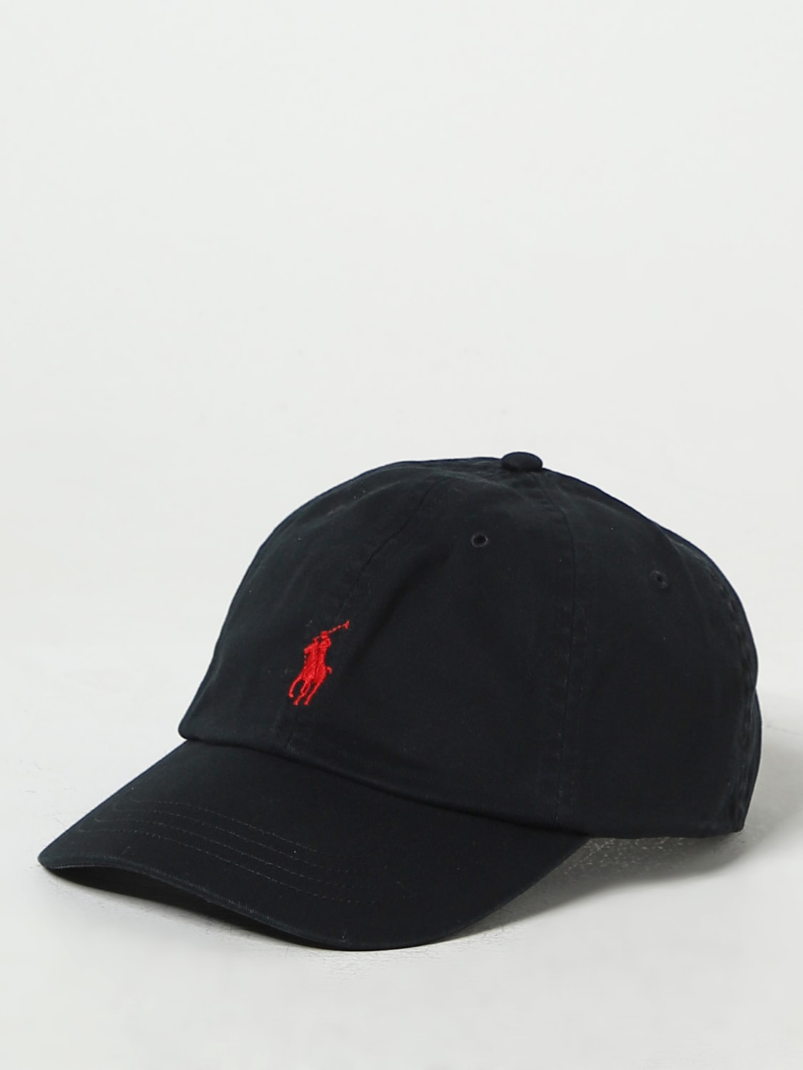 POLO RALPH LAUREN HAT: Hat men Polo Ralph Lauren, Black - Img 1
