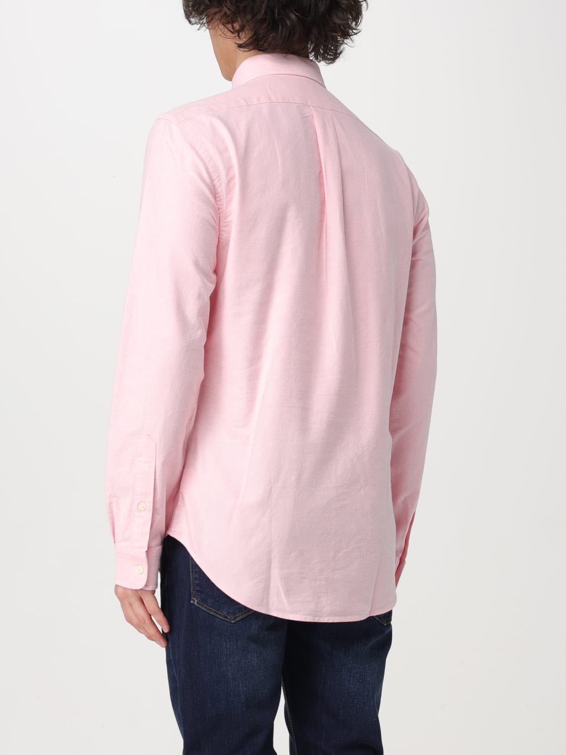 POLO RALPH LAUREN CAMISA: Camisa hombre Polo Ralph Lauren, Rosa - Img 2