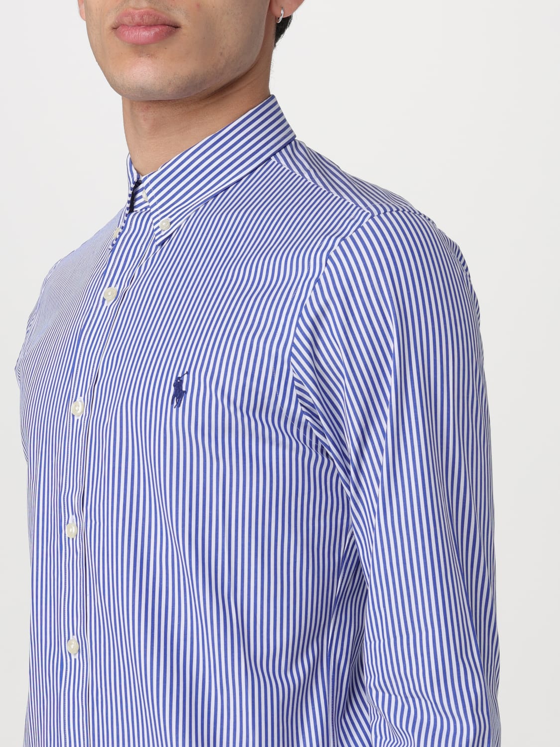 POLO RALPH LAUREN CAMICIA: Camicia a righe Polo Ralph Lauren, Blue - Img 3