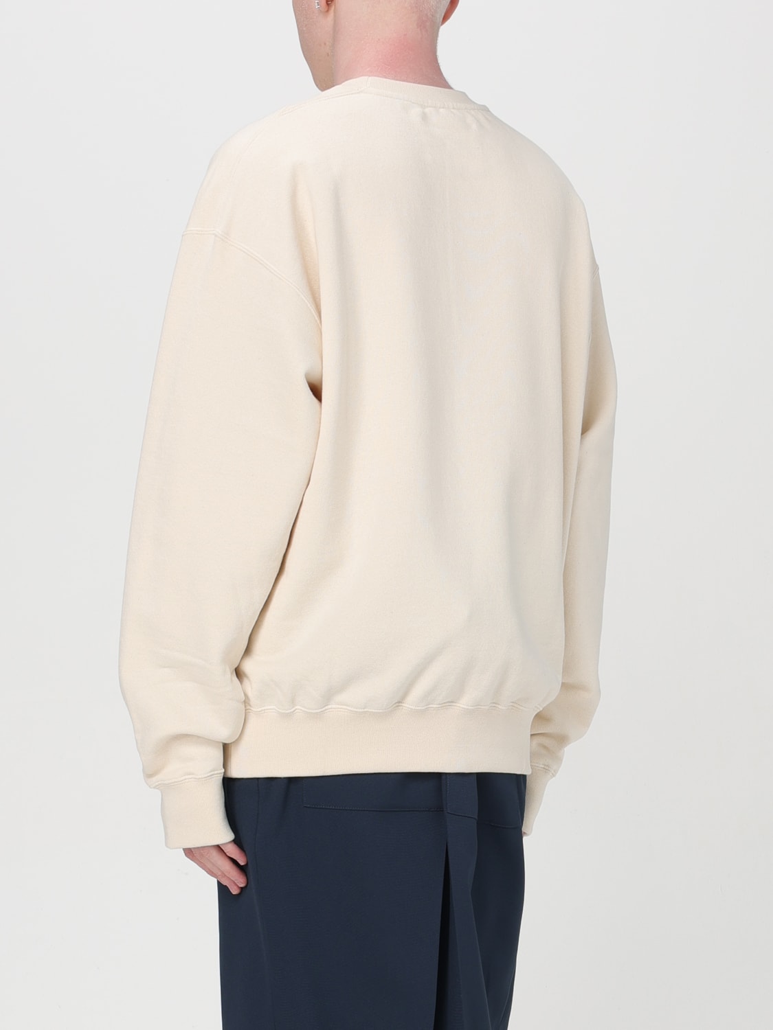 JIL SANDER SWEATSHIRT: Sweatshirt men Jil Sander, Ivory - Img 3