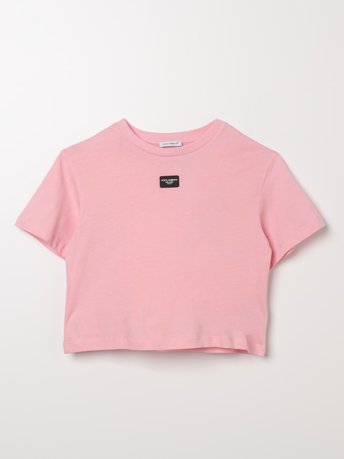 DOLCE & GABBANA T-SHIRT: T-shirt kids Dolce & Gabbana, Pink - Img 1