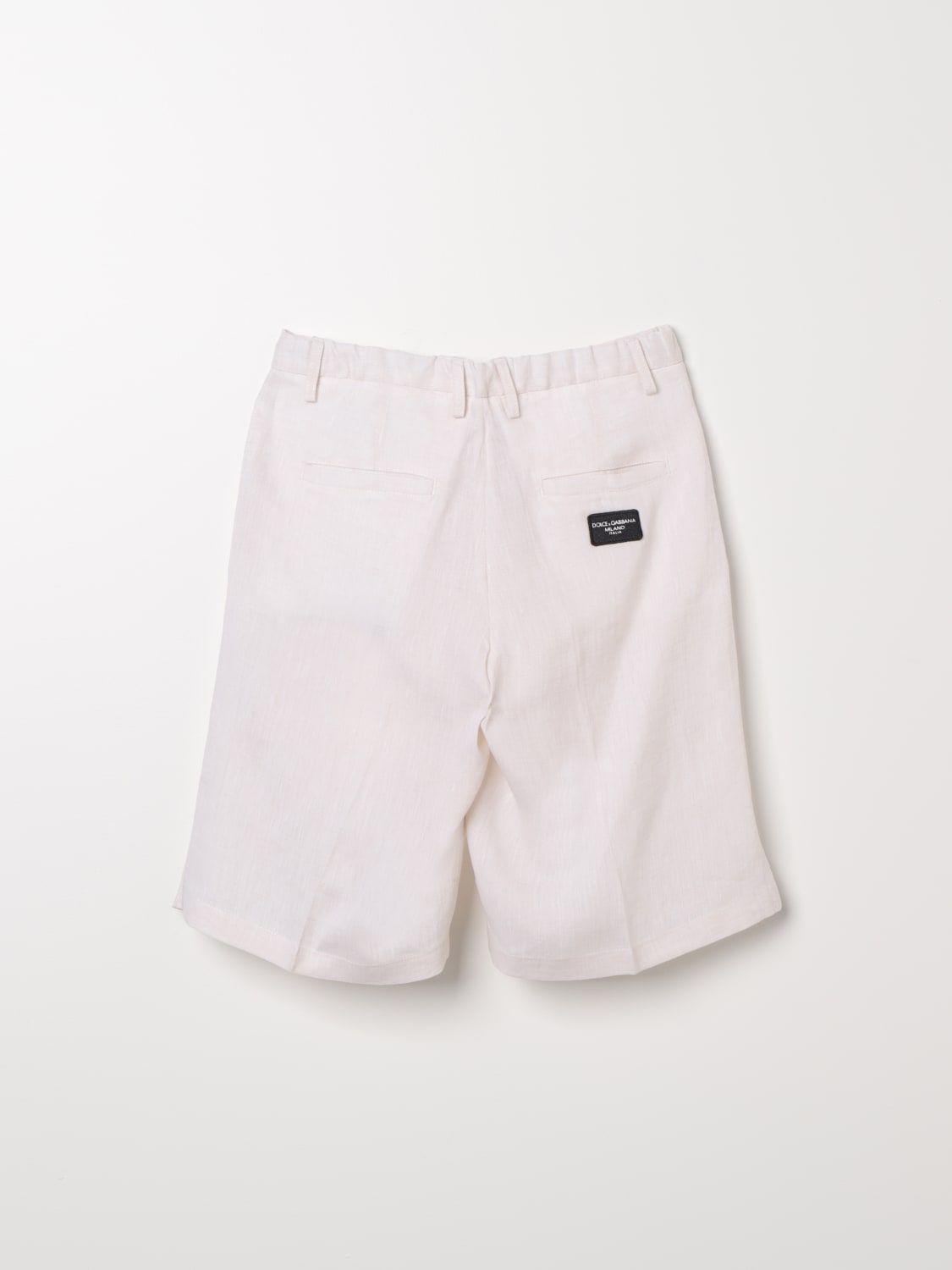 DOLCE & GABBANA SHORTS: Pants kids Dolce & Gabbana, Beige - Img 2