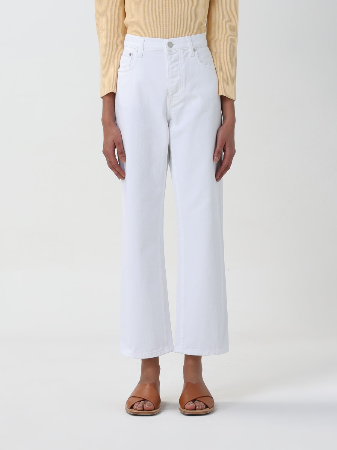 FABIANA FILIPPI PANTS: Pants woman Fabiana Filippi, White - Img 1