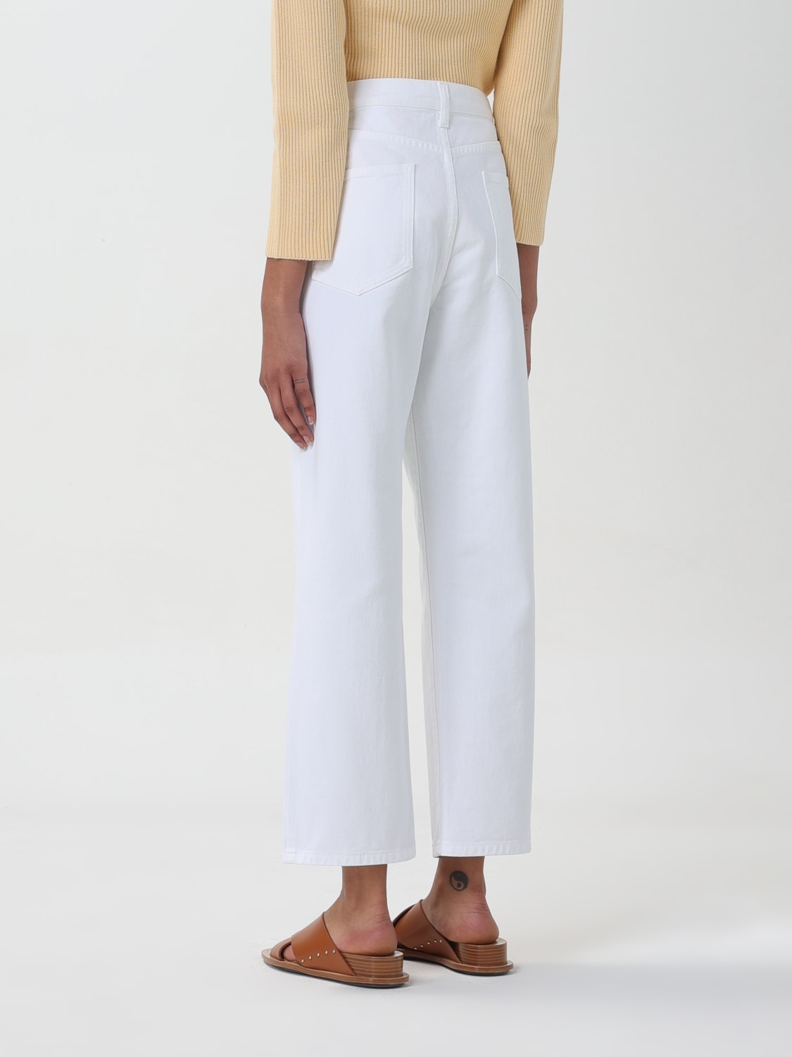 FABIANA FILIPPI PANTS: Pants woman Fabiana Filippi, White - Img 3