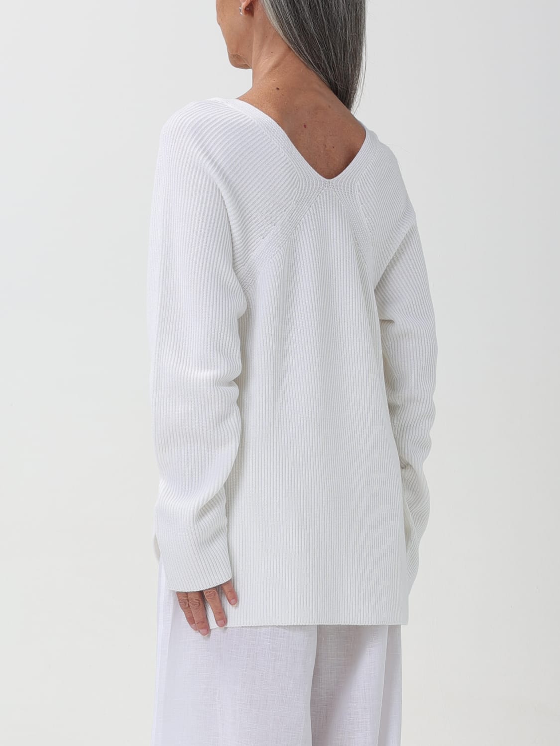 FABIANA FILIPPI SWEATER: Sweater woman Fabiana Filippi, White - Img 2