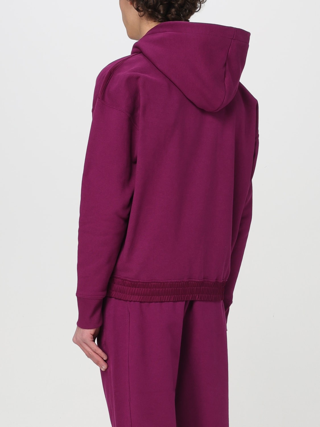 SAINT LAURENT SWEATSHIRT: Sweater men Saint Laurent, Fuchsia - Img 3