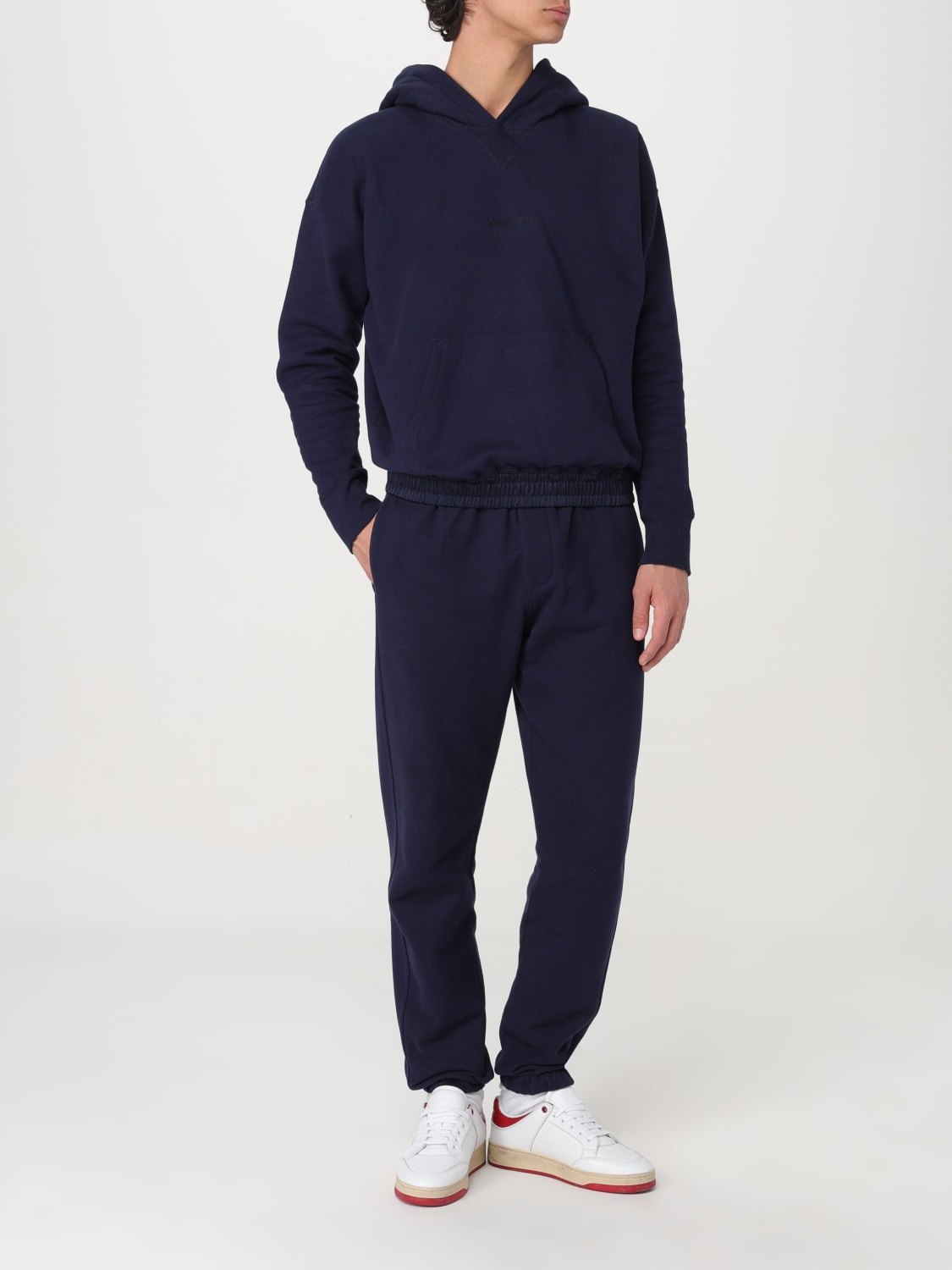 SAINT LAURENT SWEATSHIRT: Sweater men Saint Laurent, Blue - Img 2