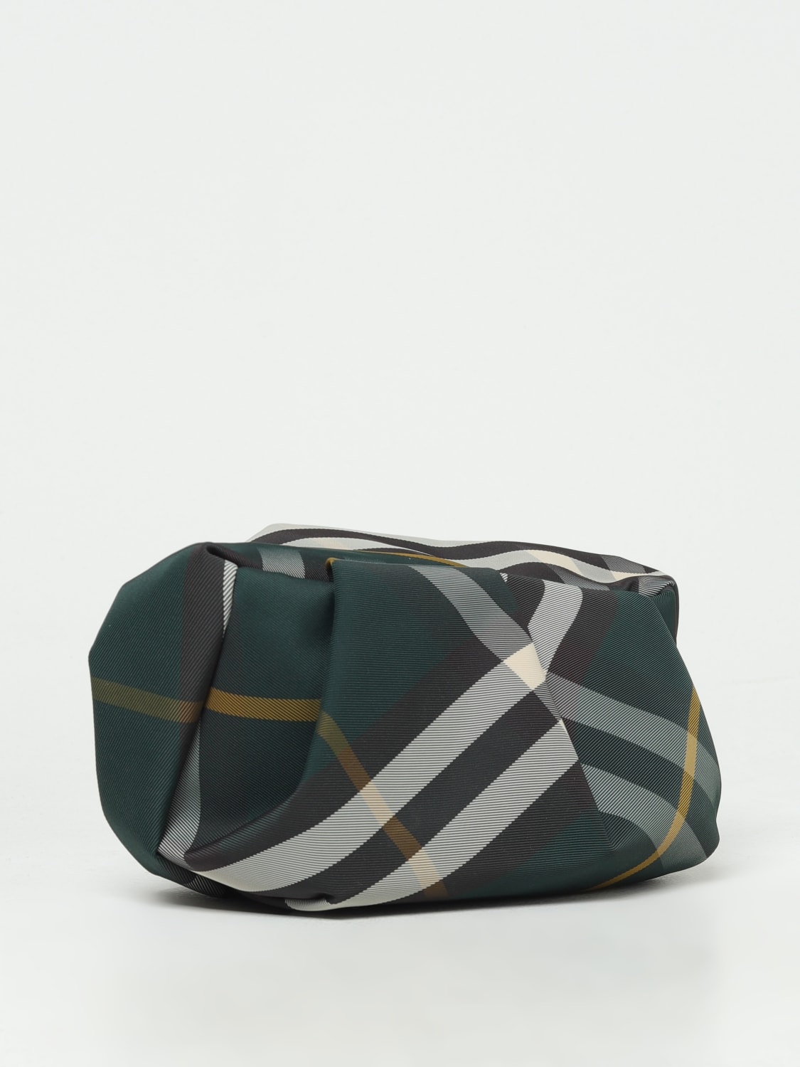 BURBERRY CLUTCH: Shoulder bag woman Burberry, Green - Img 3