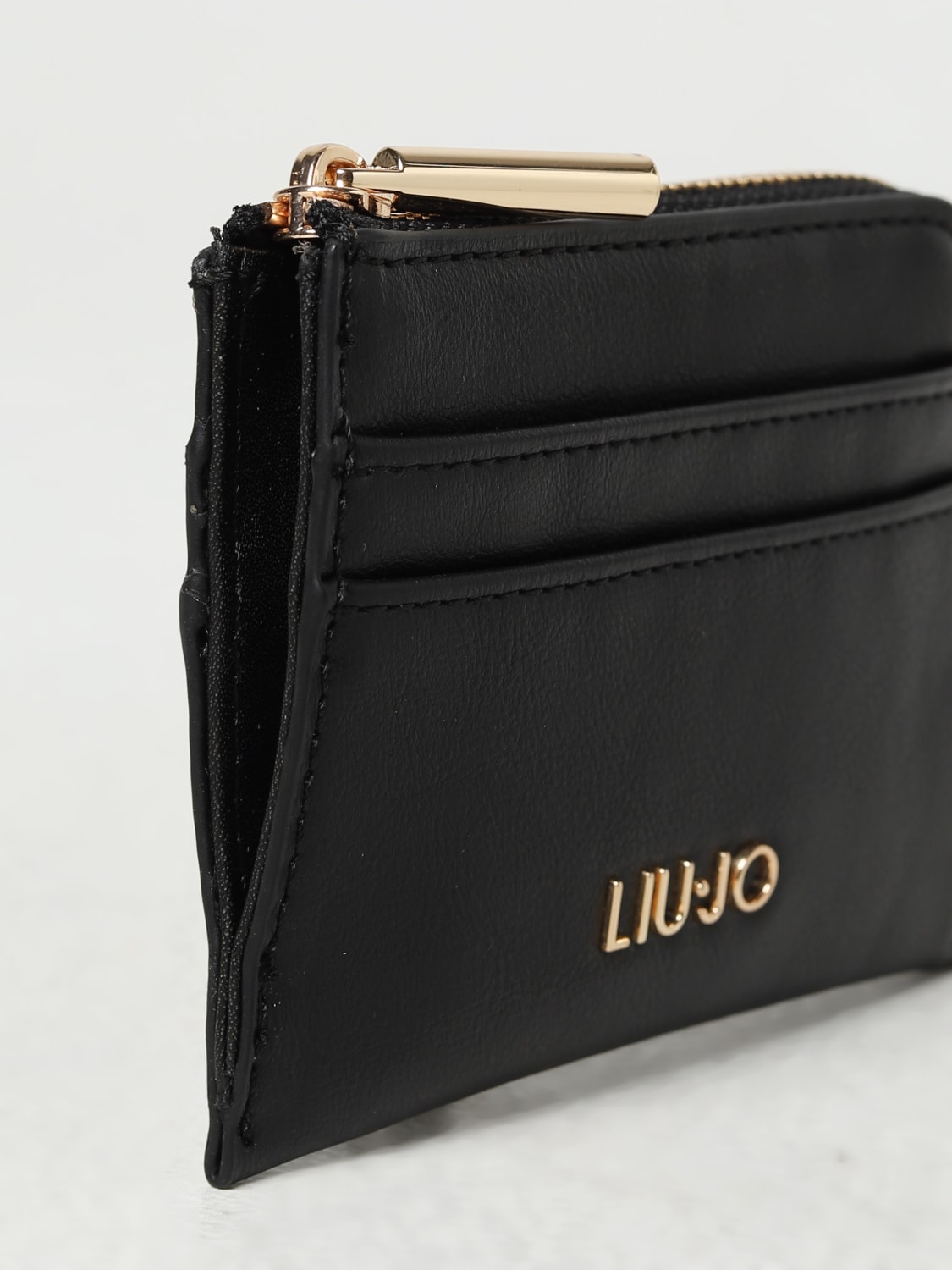 LIU JO WALLET: Wallet woman Liu Jo, Black - Img 3