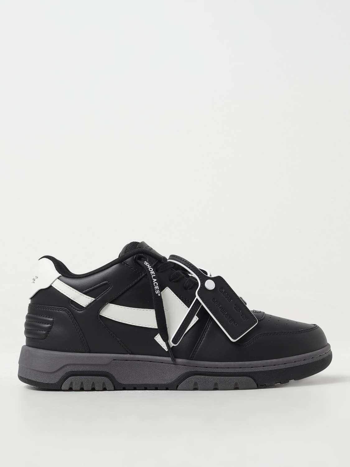 OFF-WHITE：スニーカー メンズ - ブラック | GIGLIO.COMオンラインのOff-White スニーカー  OMIA189C99LEA006