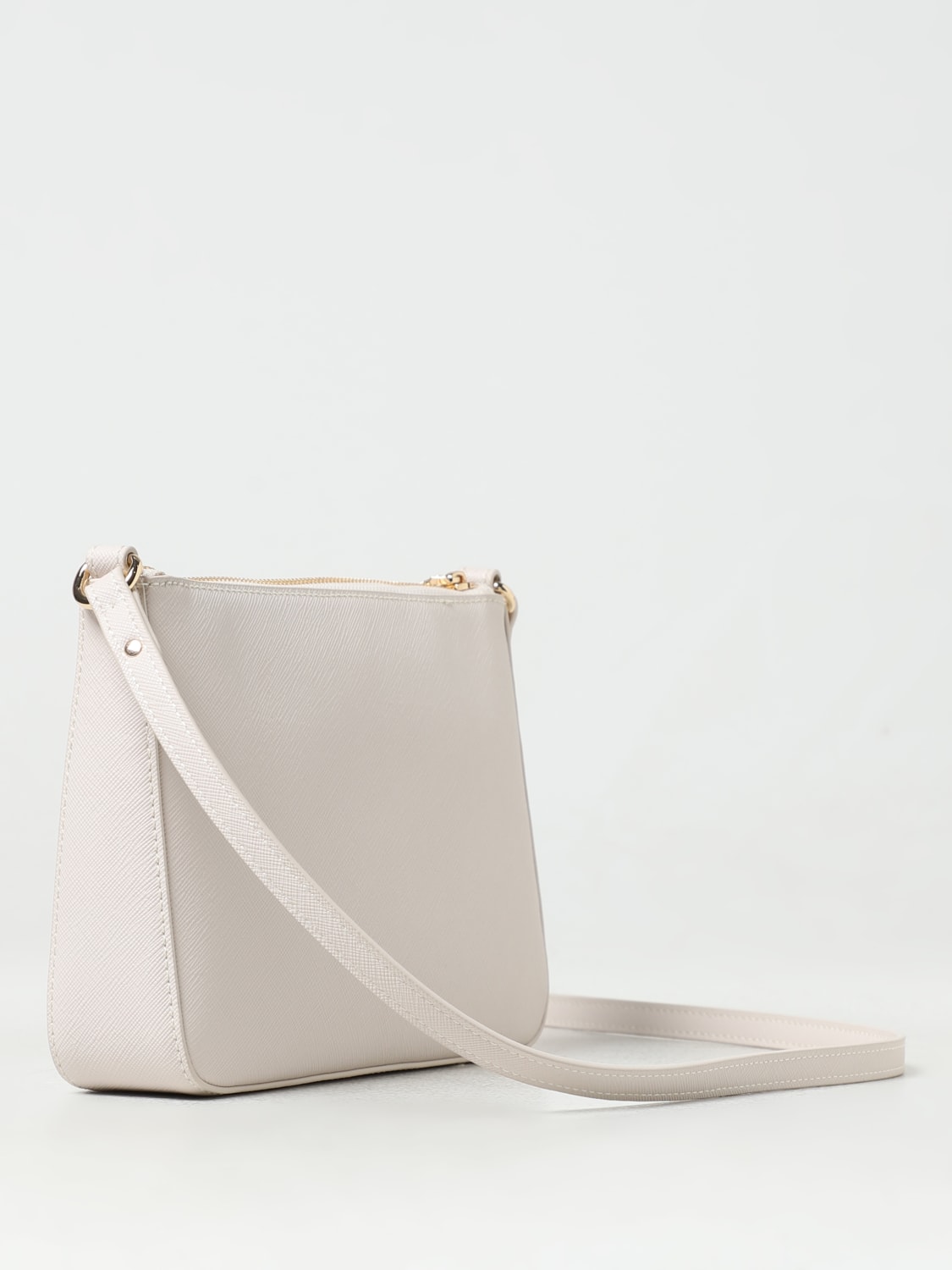 LIU JO BORSE A TRACOLLA: Borsa Liu Jo in pelle sintetica saffiano con pochette, Bianco - Img 2