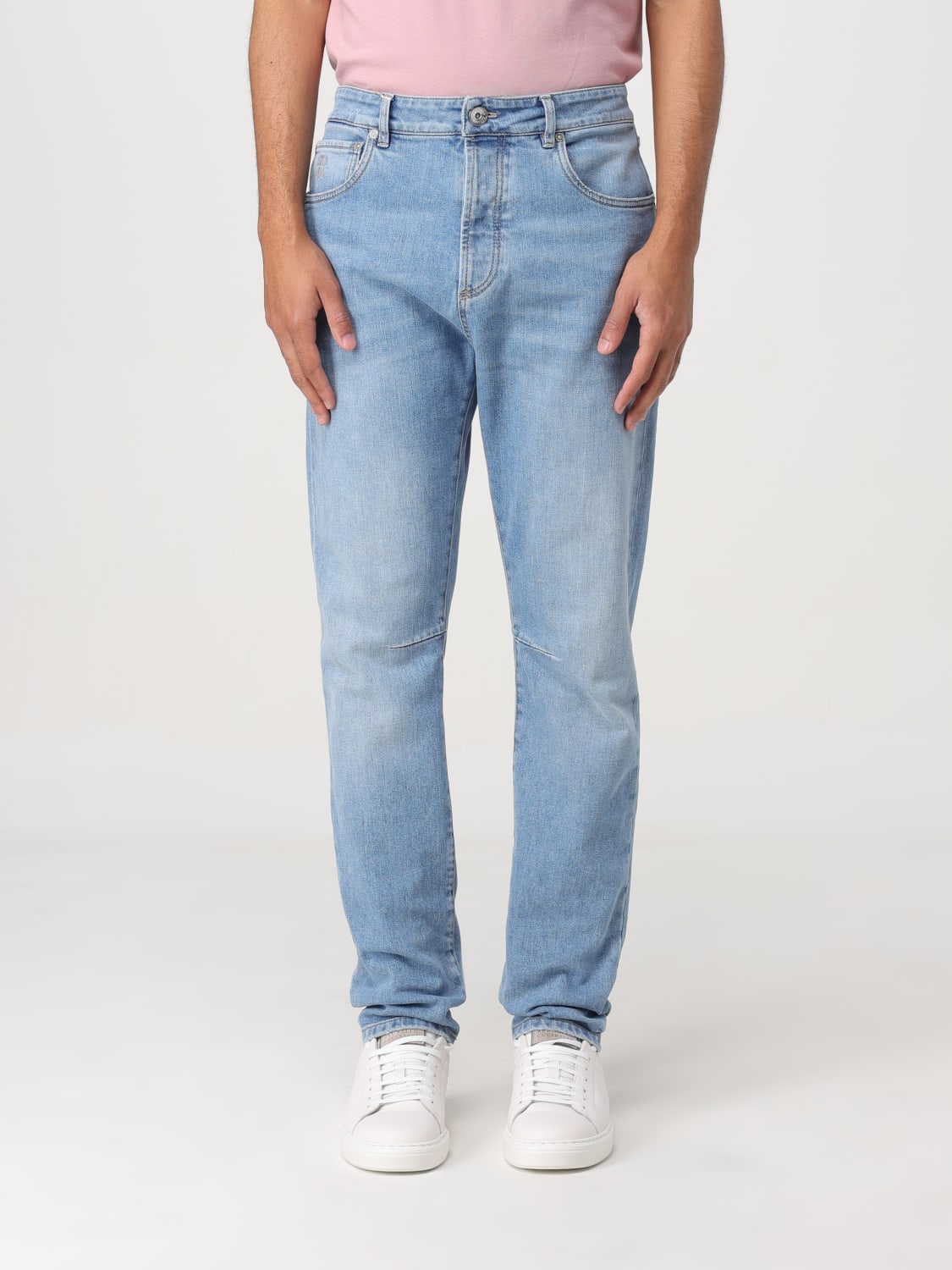 BRUNELLO CUCINELLI JEANS: Jeans herren Brunello Cucinelli, Denim - Img 1