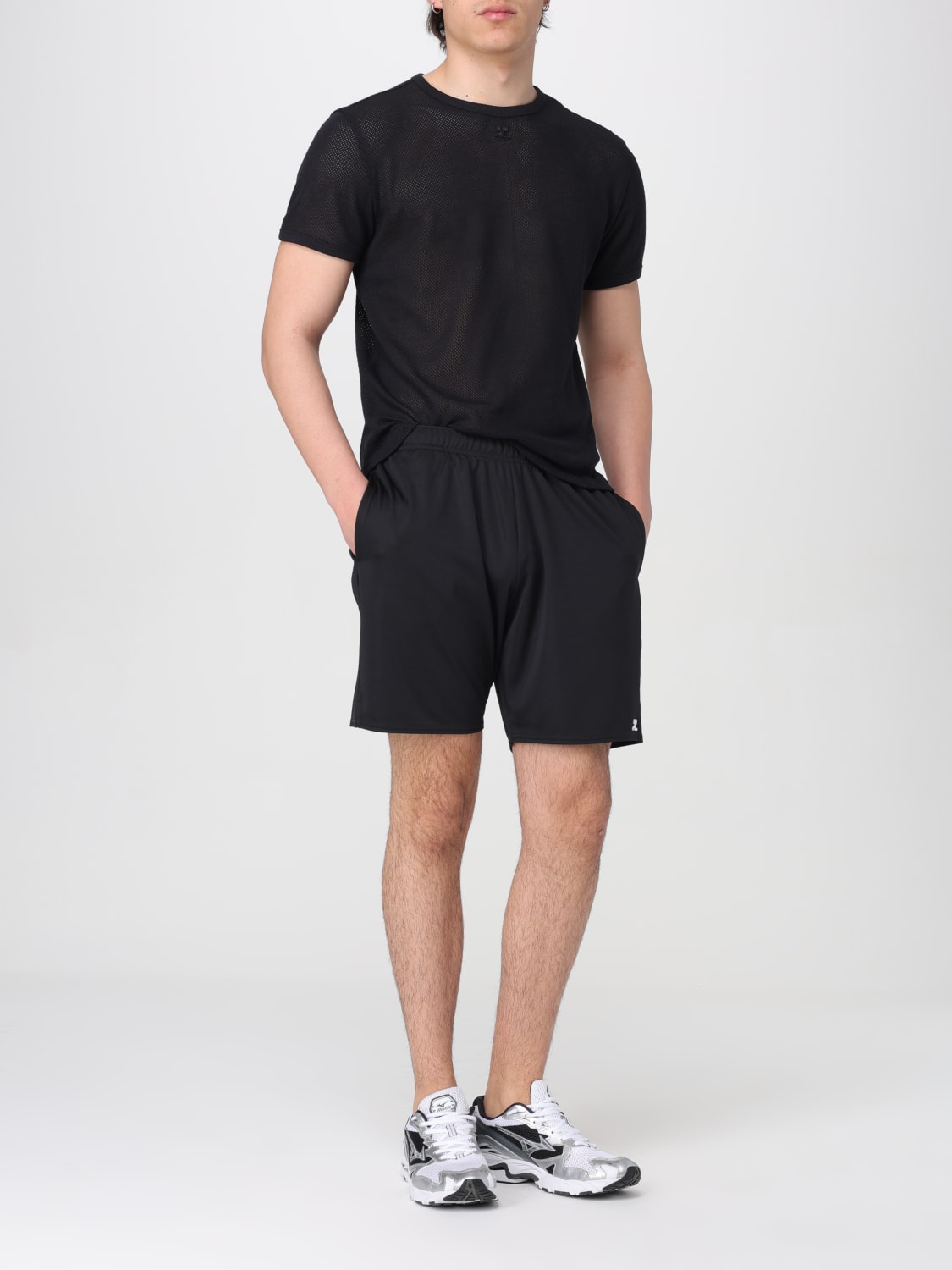 COURRÈGES PANTALONES CORTOS: Pantalones cortos hombre CourrÈges, Negro - Img 2