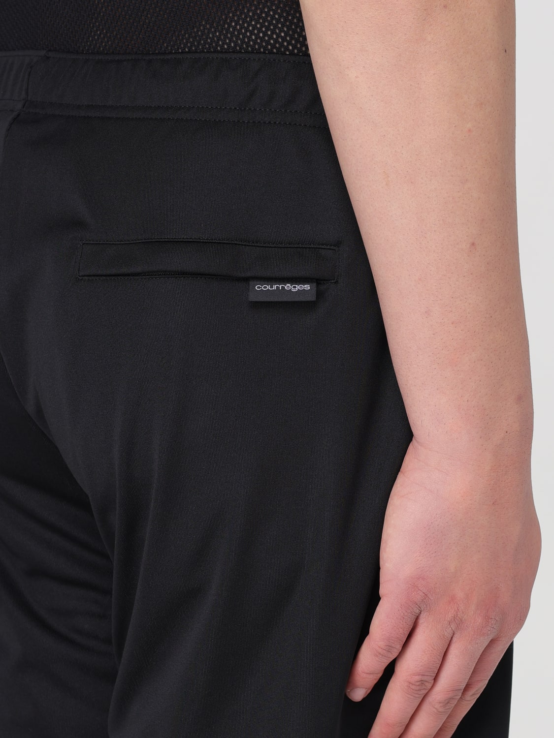 COURRÈGES PANTALONES CORTOS: Pantalones cortos hombre CourrÈges, Negro - Img 5