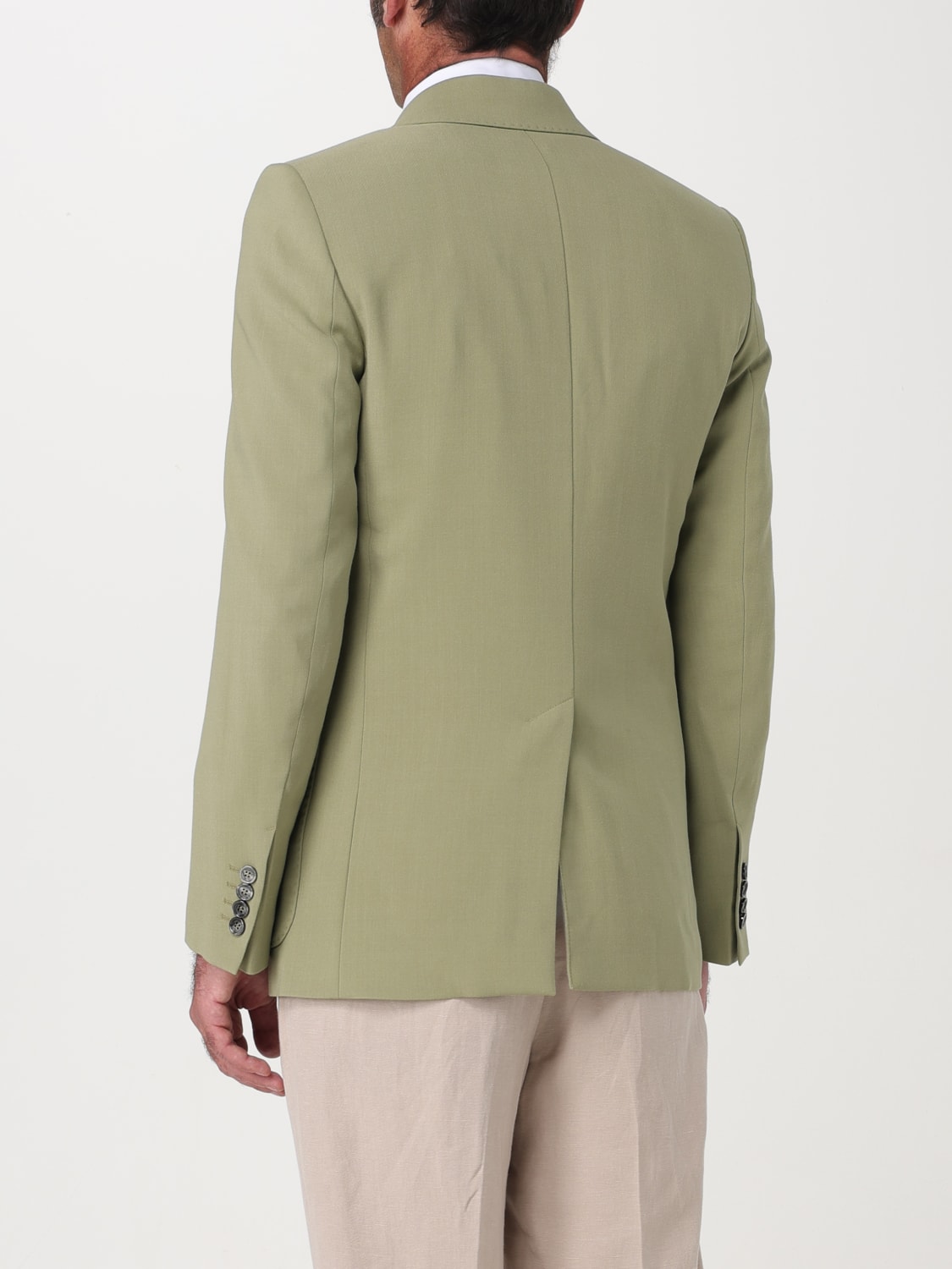 AMI PARIS BLAZER: Ami Paris double-breasted blazer, Green - Img 2