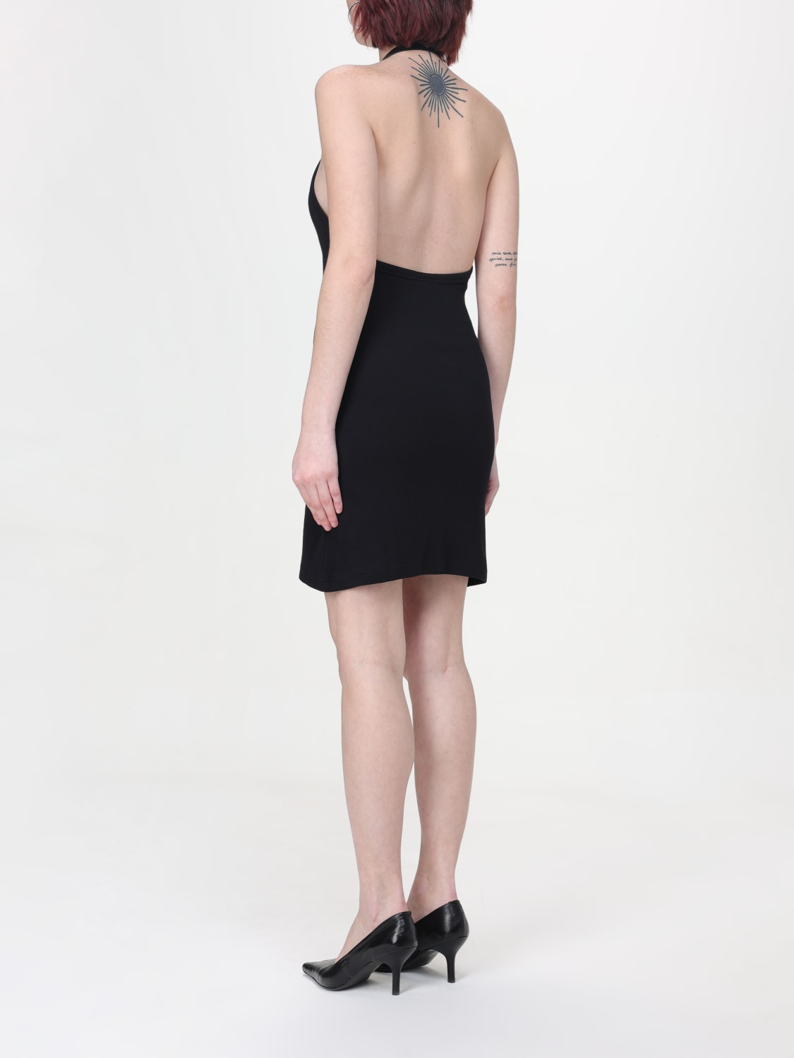 COURRÈGES DRESS: Dress woman CourrÈges, Black - Img 2