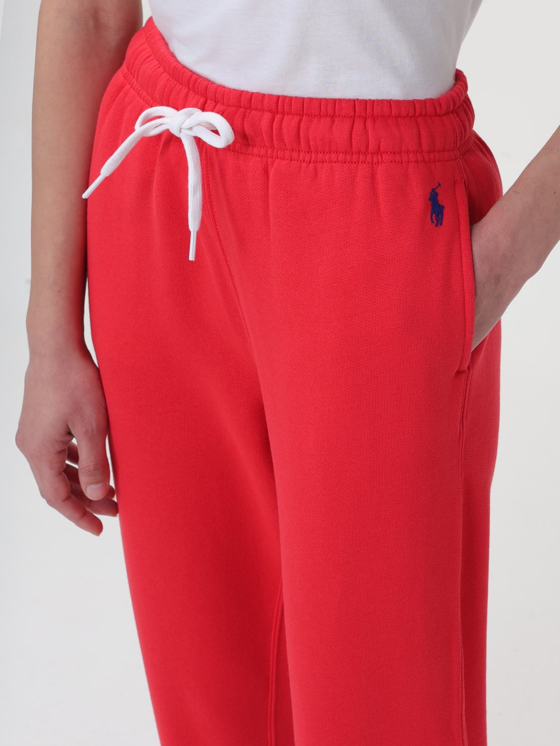 POLO RALPH LAUREN PANTS: Pants woman Polo Ralph Lauren, Pink - Img 3