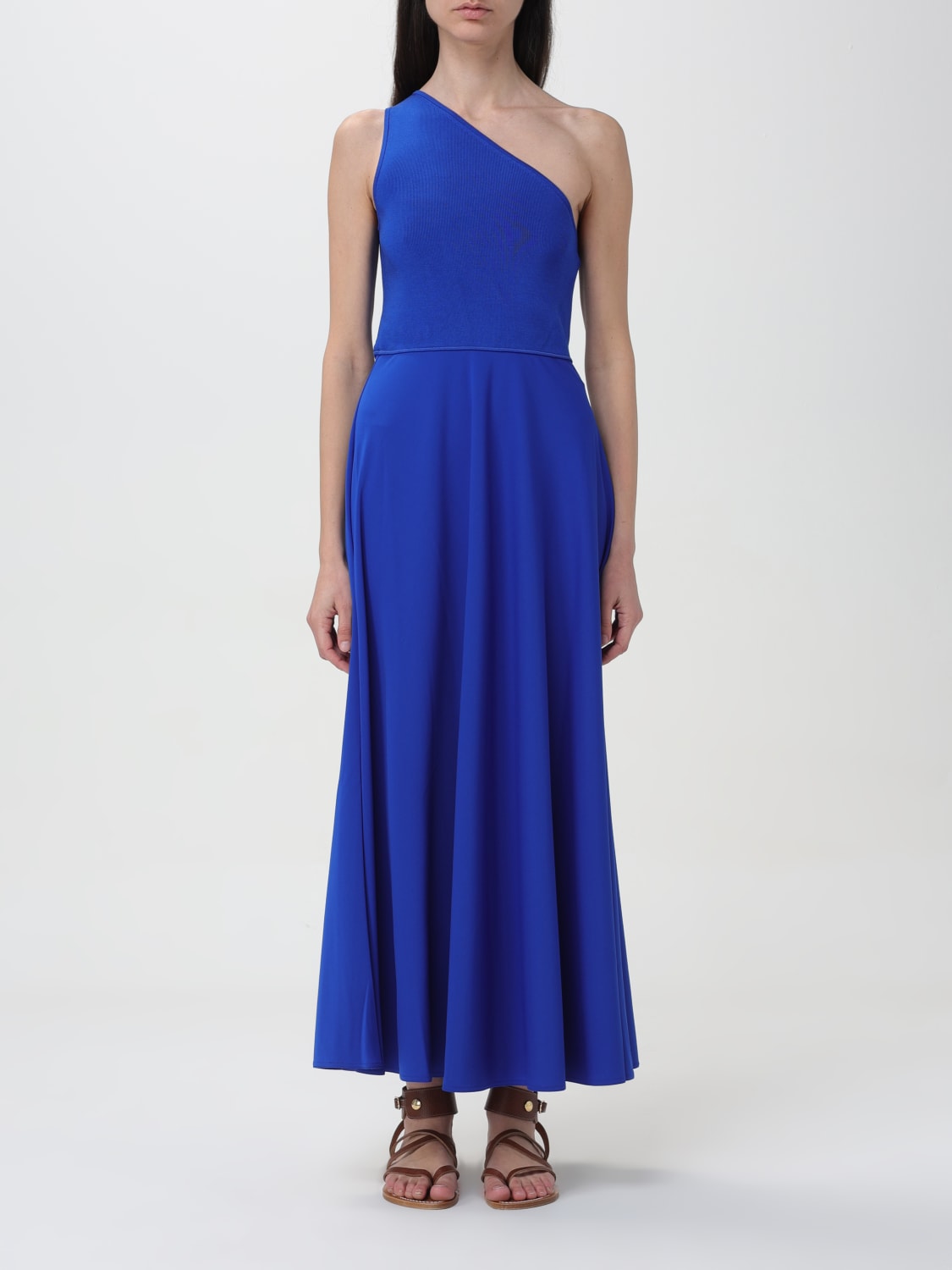 POLO RALPH LAUREN DRESS: Dress woman Polo Ralph Lauren, Blue - Img 1