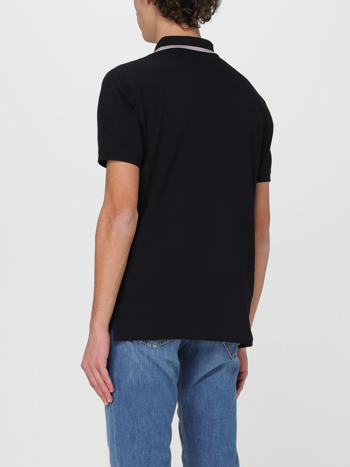 PS PAUL SMITH POLO SHIRT: Polo shirt men Ps Paul Smith, Black - Img 2