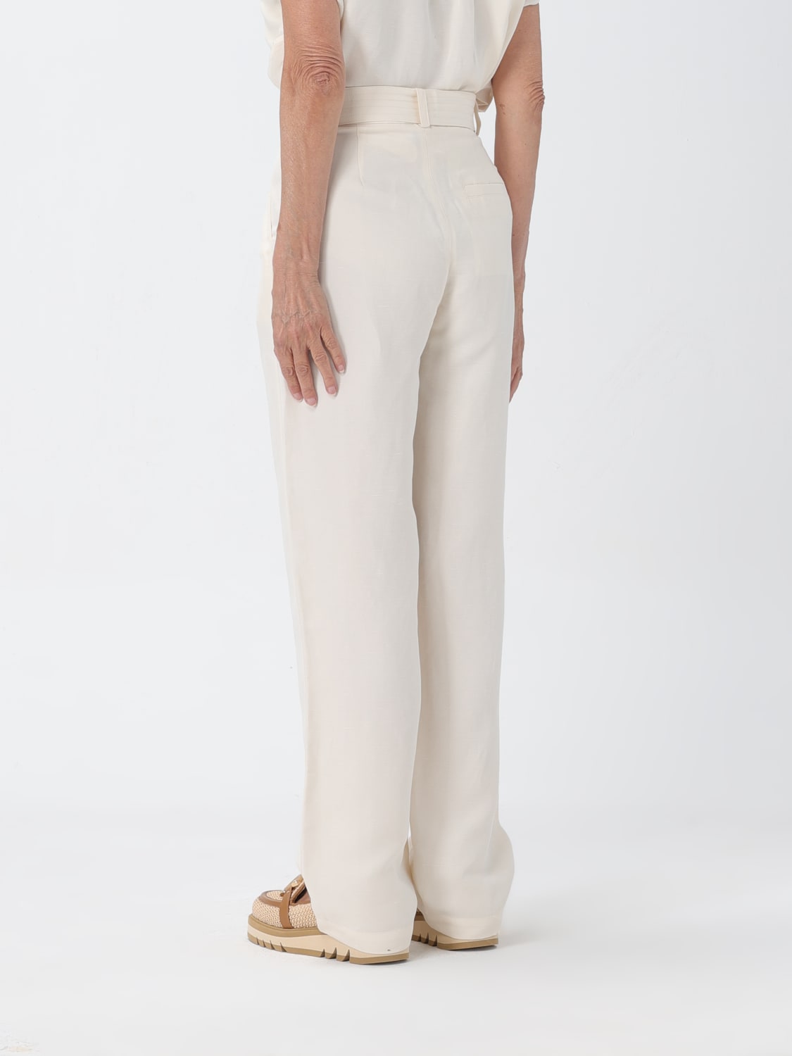 WOOLRICH PANTS: Pants woman Woolrich, White - Img 3