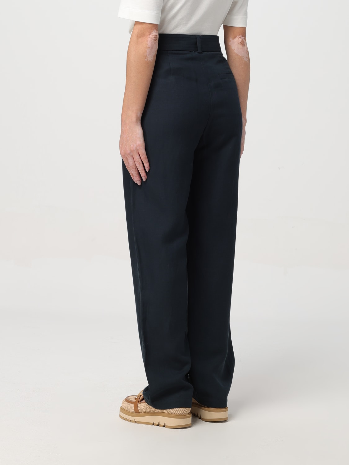 WOOLRICH PANTS: Pants woman Woolrich, Blue - Img 2