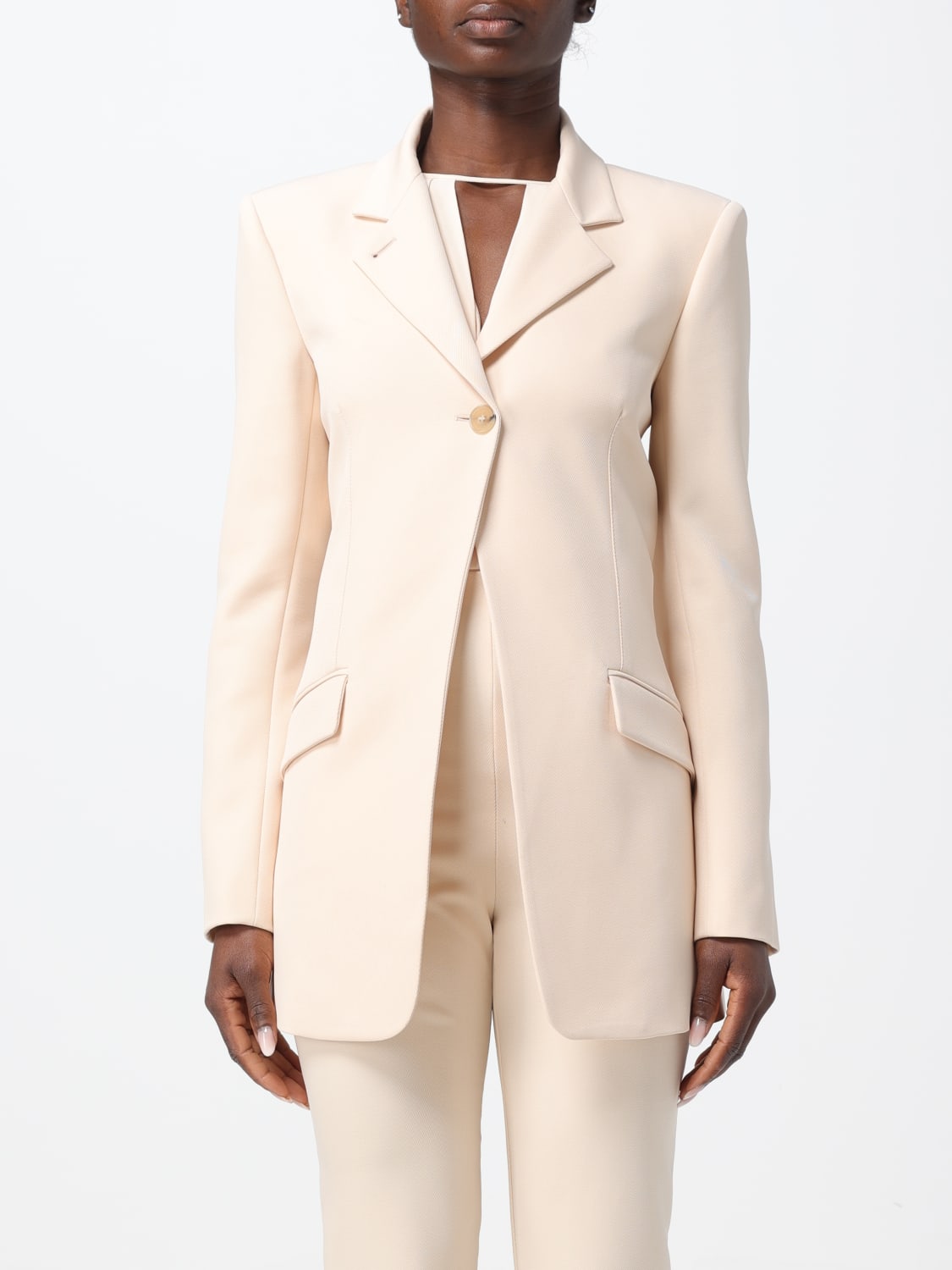 Patrizia Pepe Kurz-Blazer creme selling Business-Look